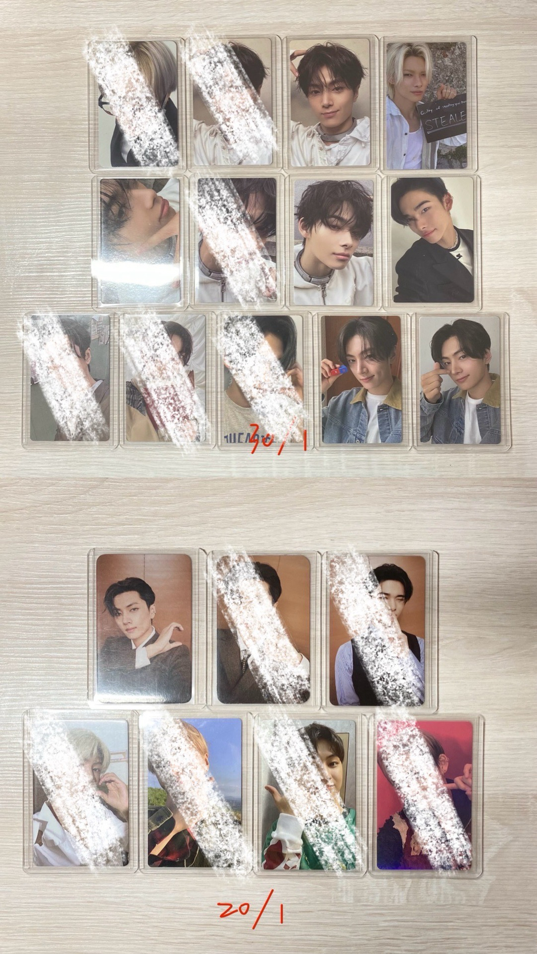 MINISO大扇、卡套、星力小卡