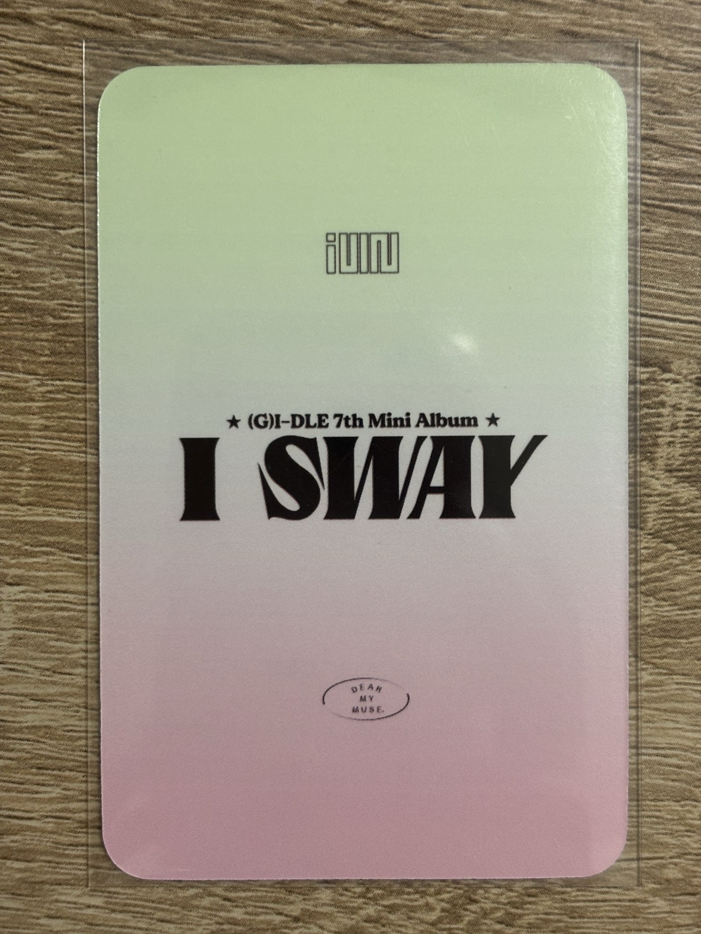 面I sway dmm 簽售卡4.0