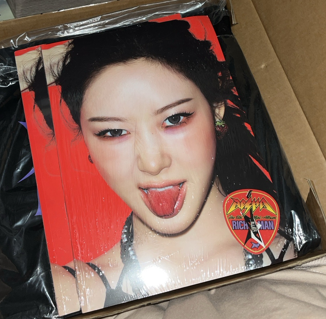 aespa rich man ENERGY吉封未拆