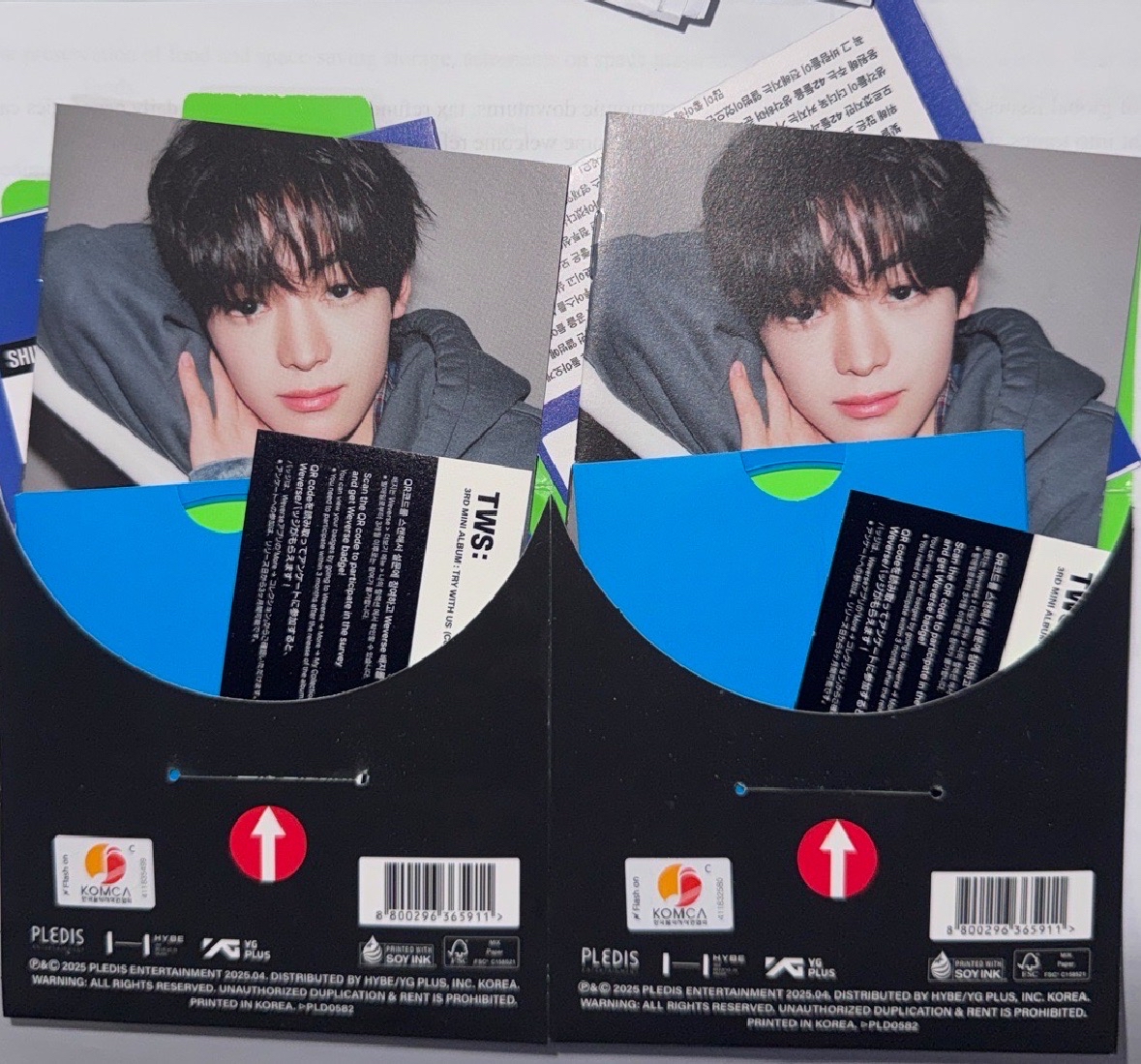 初次見面 初回A專卡 道勳