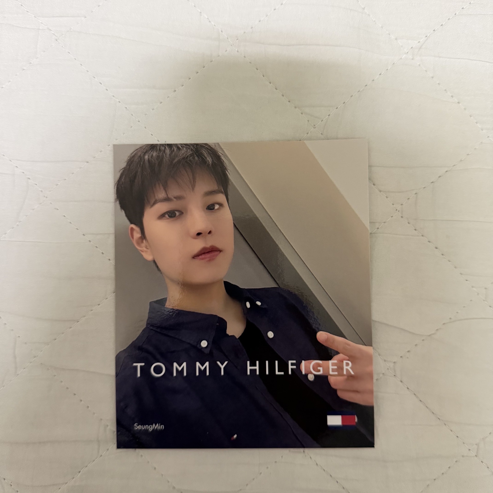 SKZ SEUNGMIN TOMMY HILFIGER 代言卡 明信片