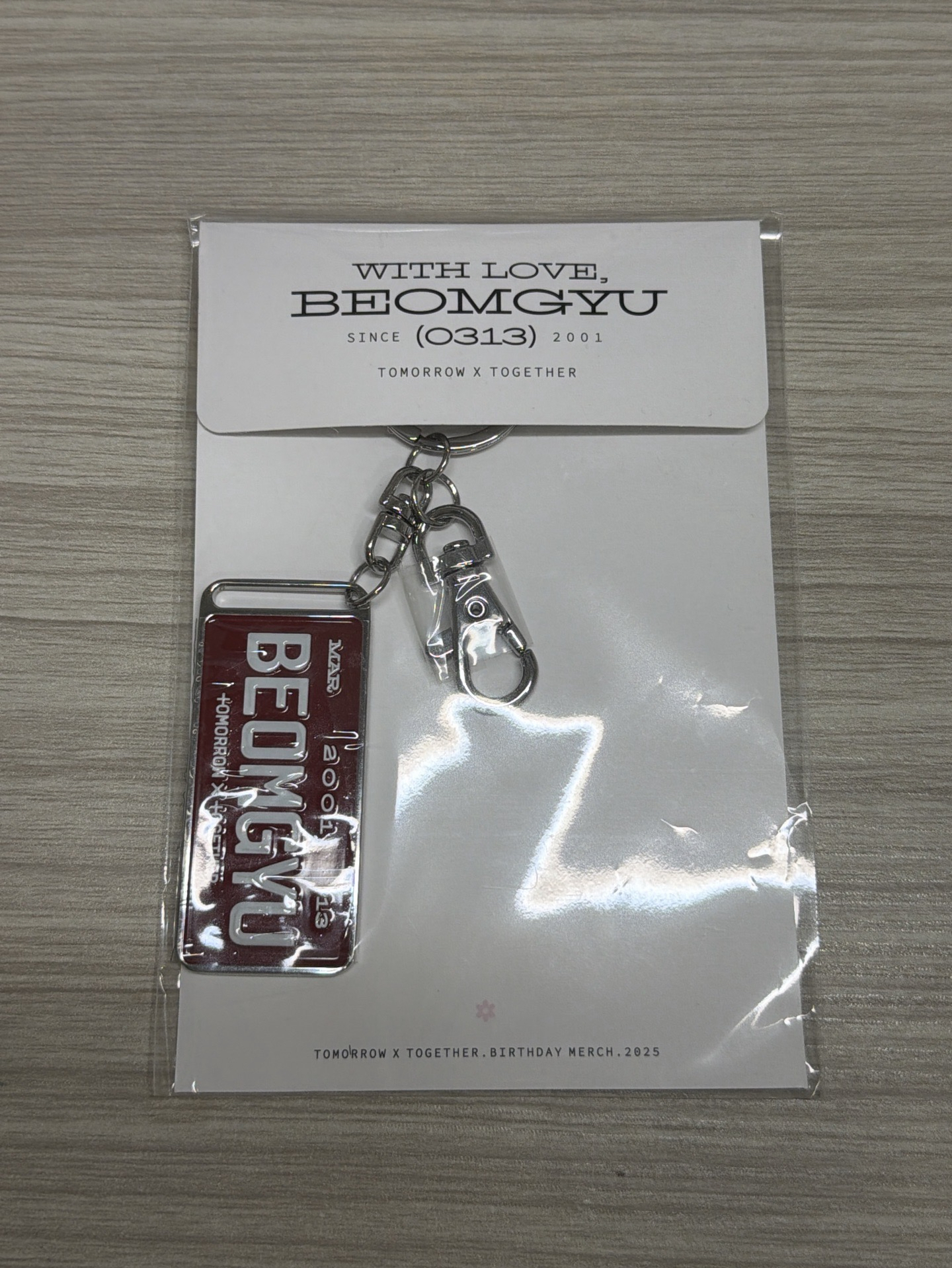 24-25杋圭生日周邊 鑰匙圈組