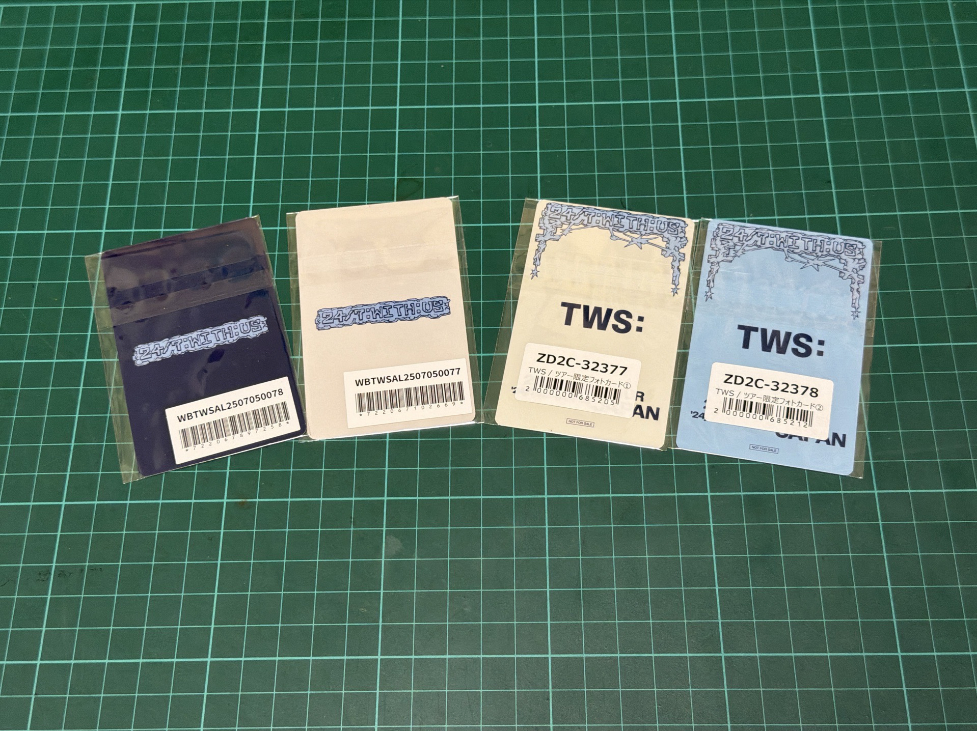 炅潣一氣呵成-日巡場限4張/組