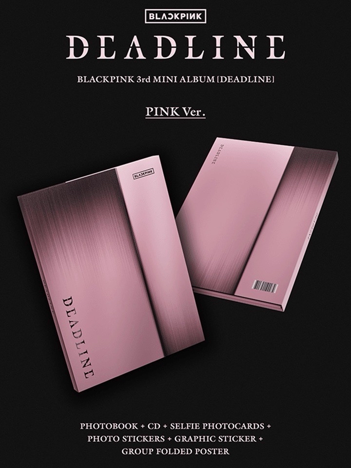 BLACKPINK DEADLINE 粉版未拆 (含wvs特典)