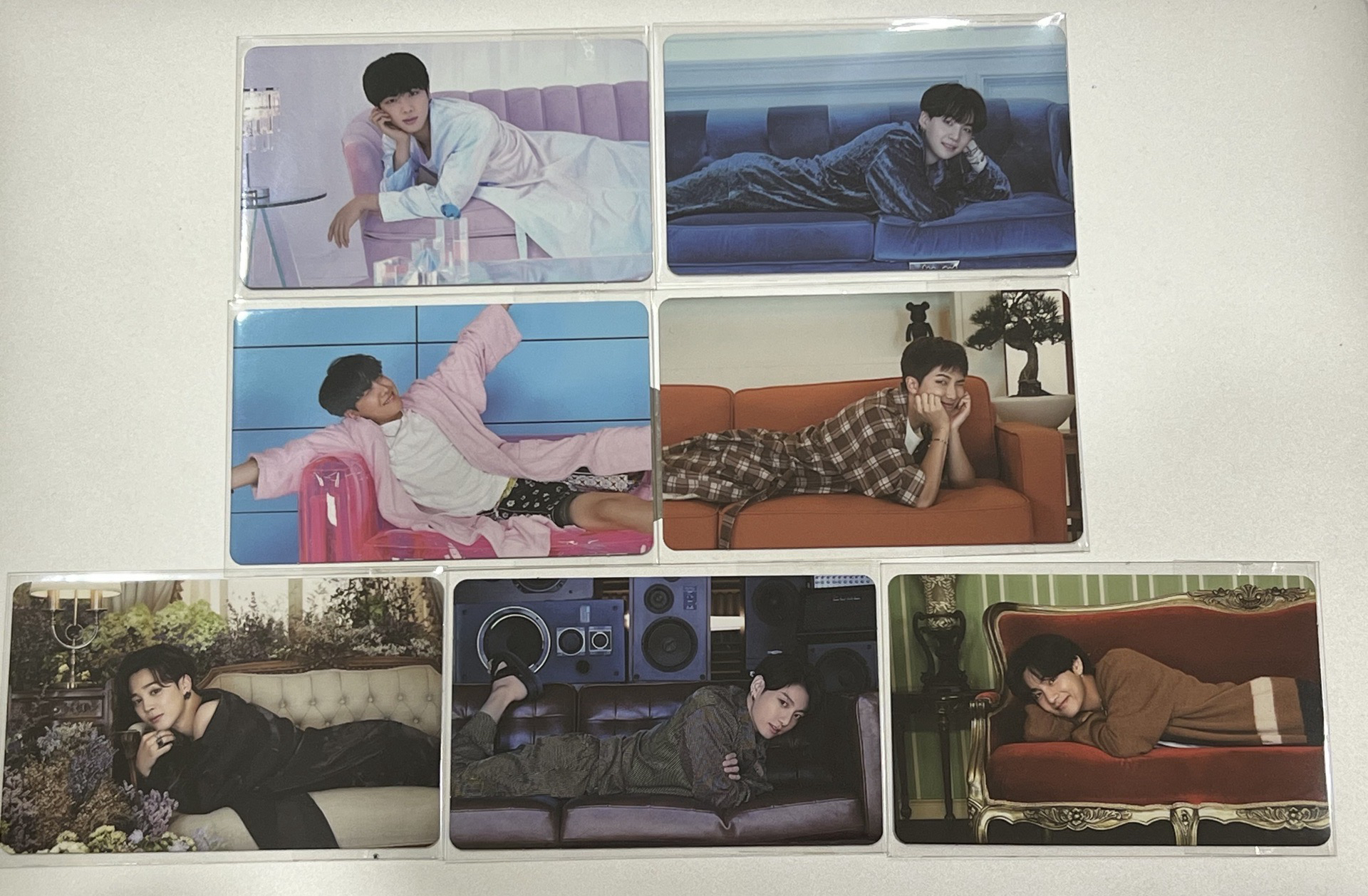 BTS BE豪華版小卡一套