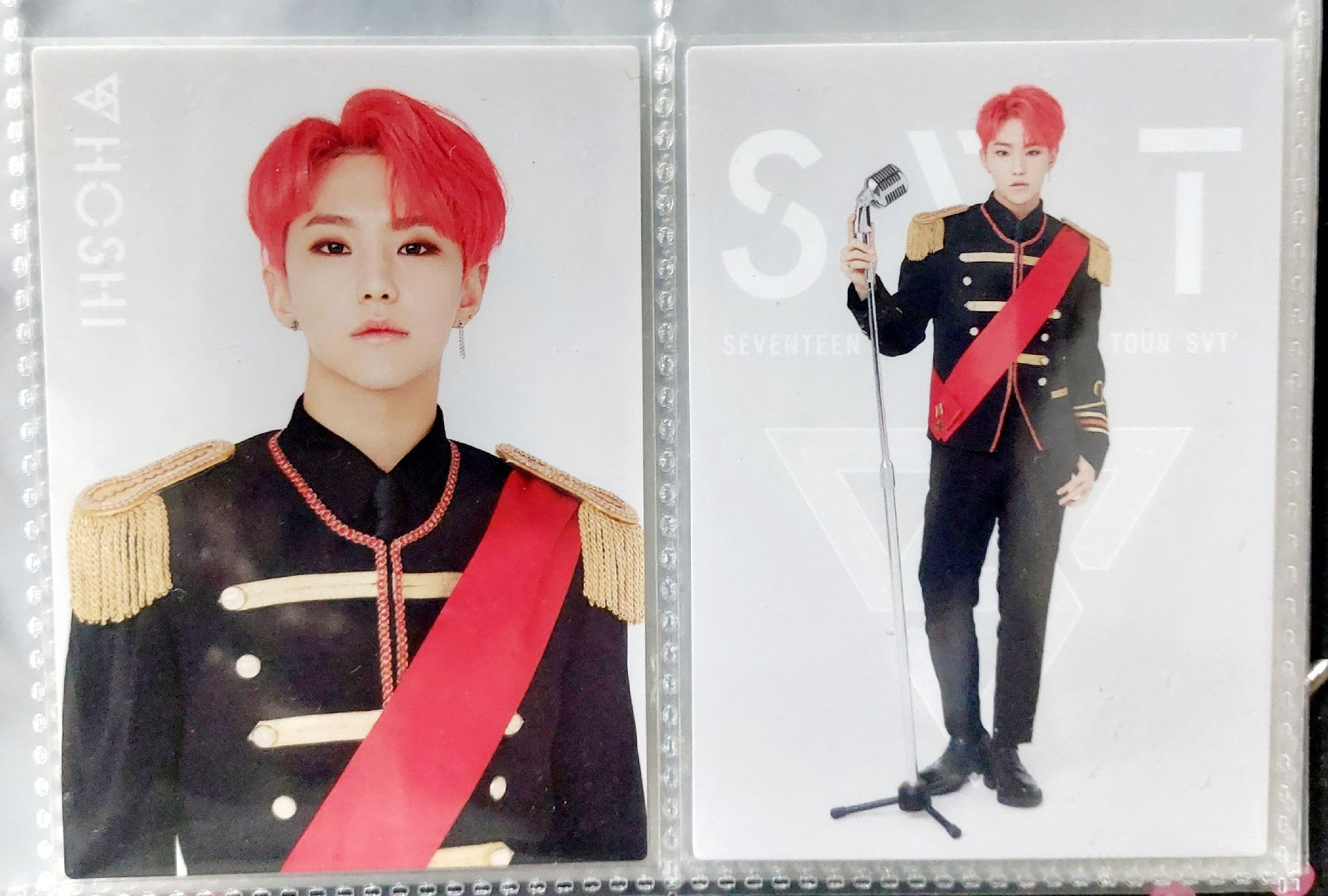 順榮🐯 HOSHI 2018 日巡 軍裝 隨機卡 日卡 