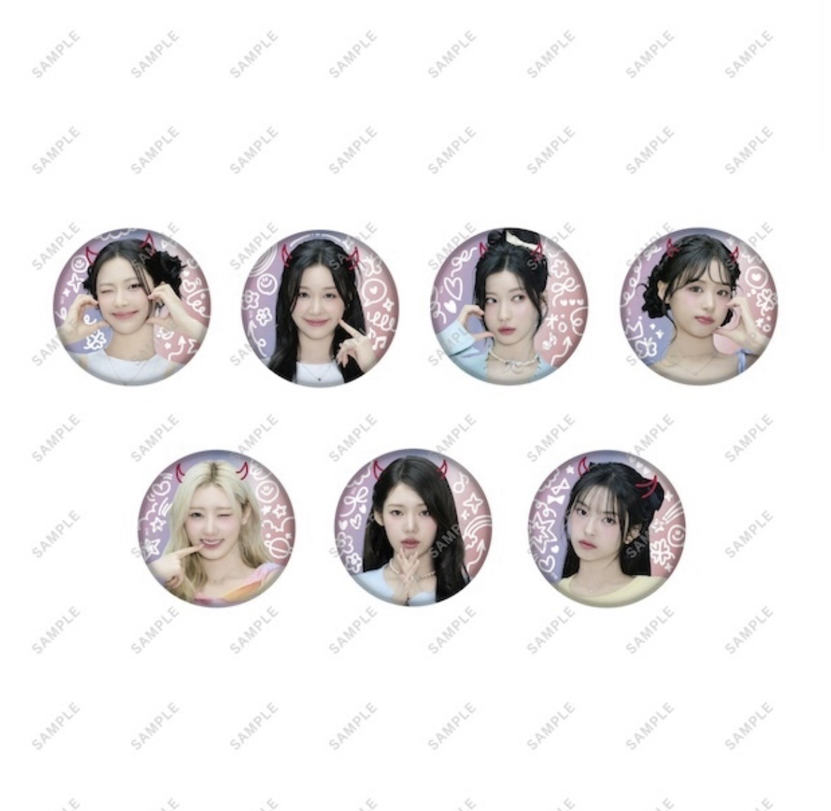 日巡快閃店徽章未拆