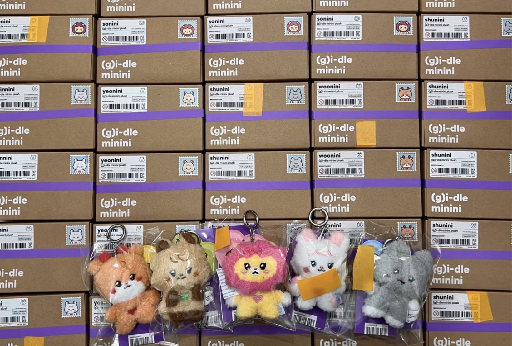 idle 一代盒娃吊飾娃