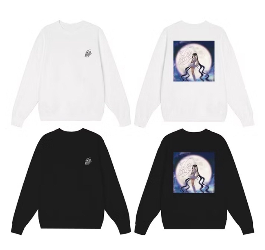 Jennie solo-You&Me 白色大學T(M)