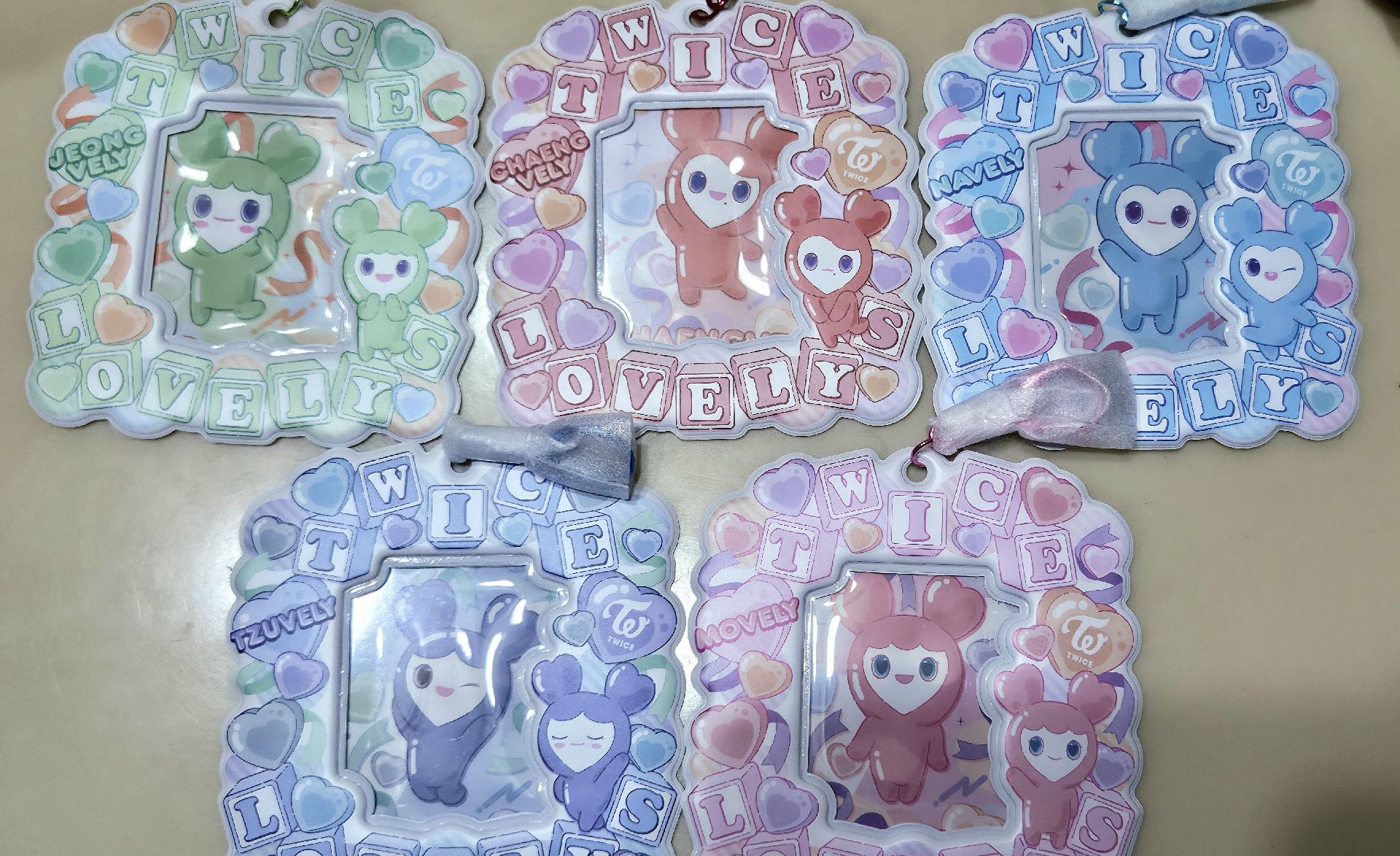 TWICE萬代氣水糖卡套🤍