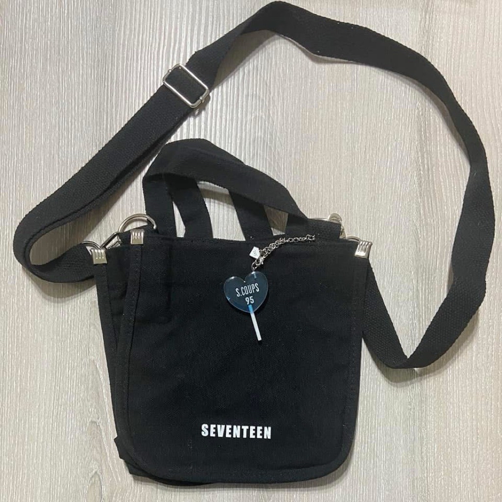 HAPPY ENDING 迷你側背包 +勝哲 勝喆棒棒糖鑰匙圈吊飾 