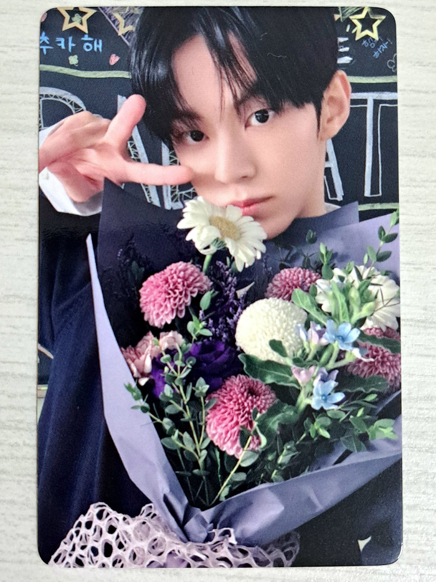 Last Bell yzy 2.0 特典卡 聖誕卡背 道勳