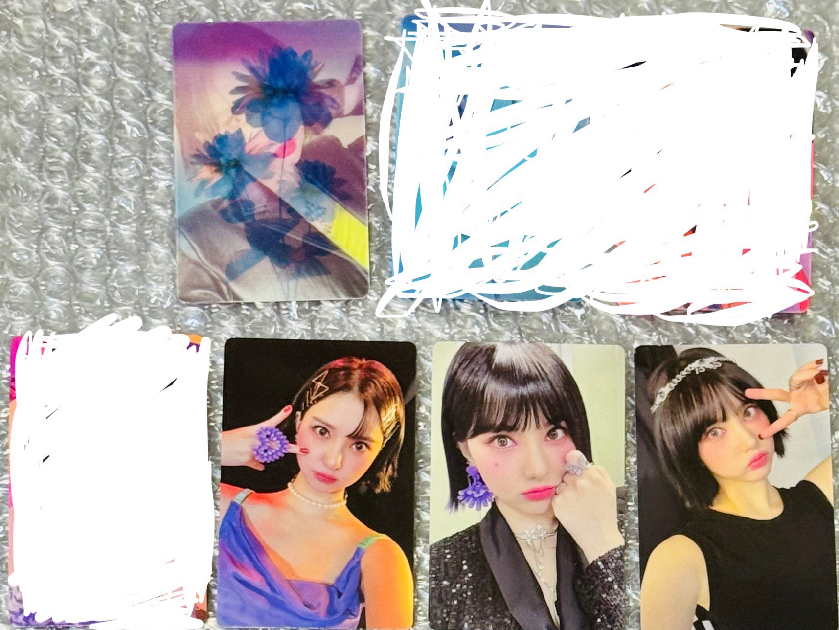 銀河組(如圖共四張，不成套)