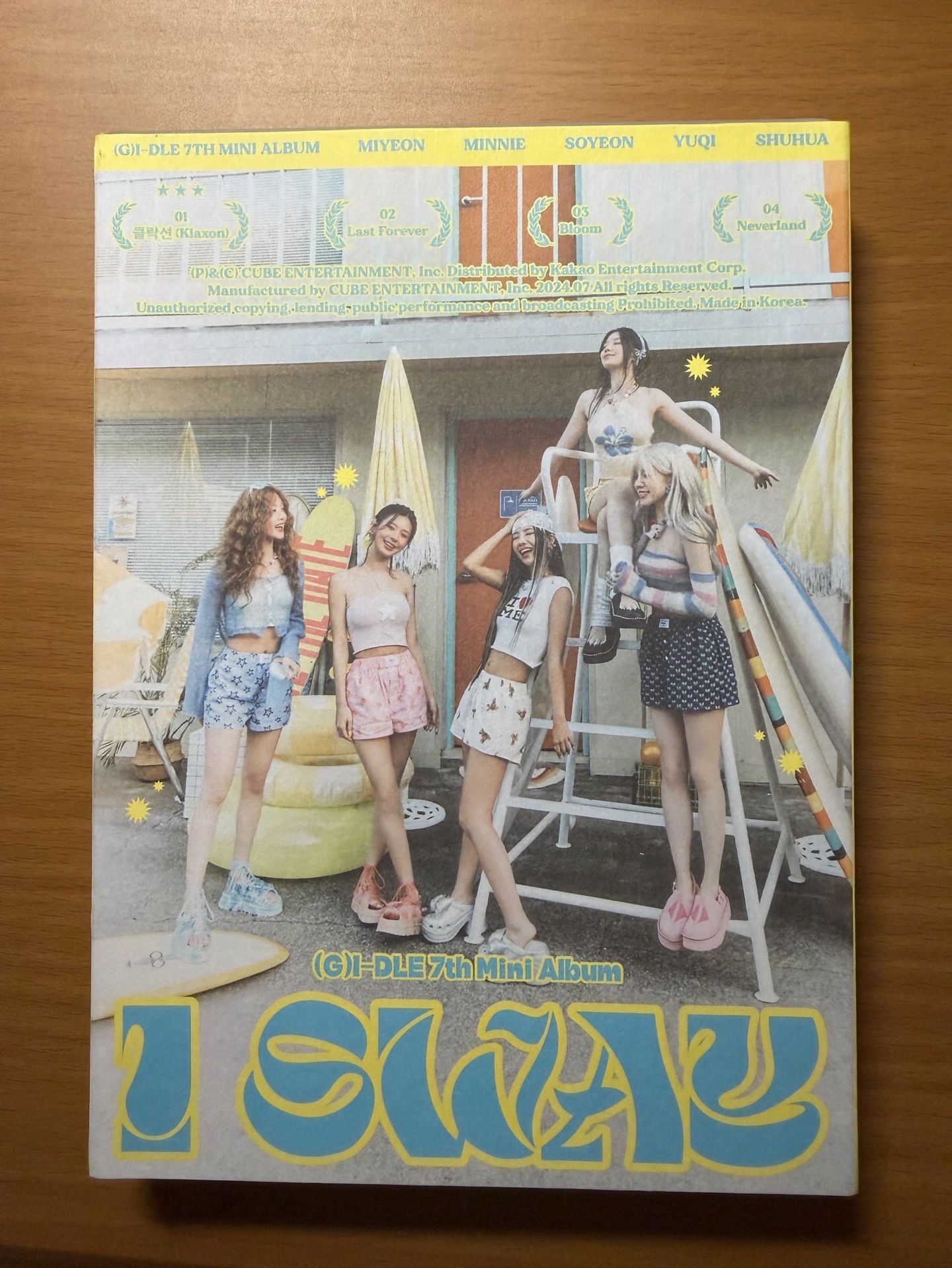 i-dle I sway minnie                      專卡/ms1.0特典