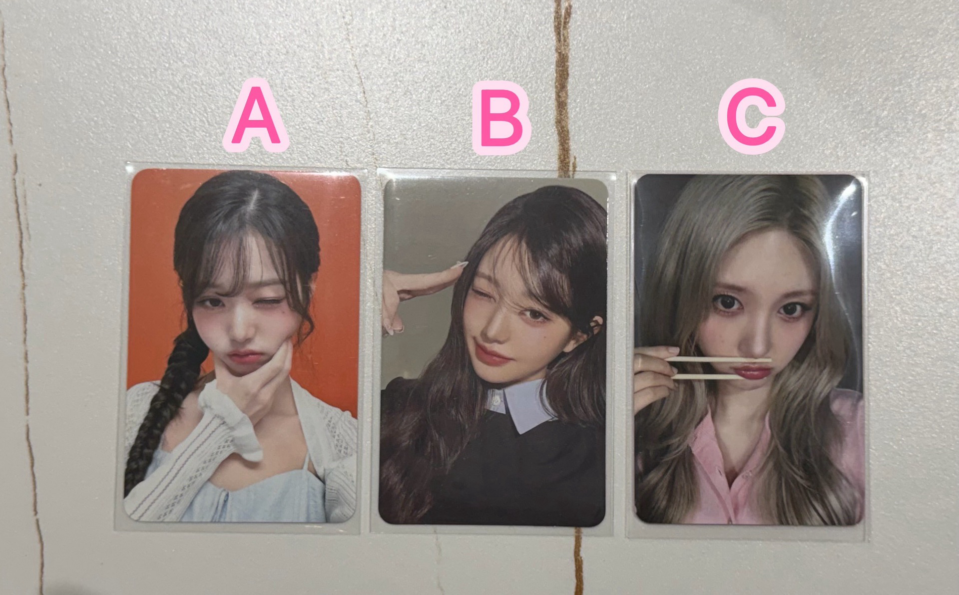 IVE 秋/員 幸運卡、船特