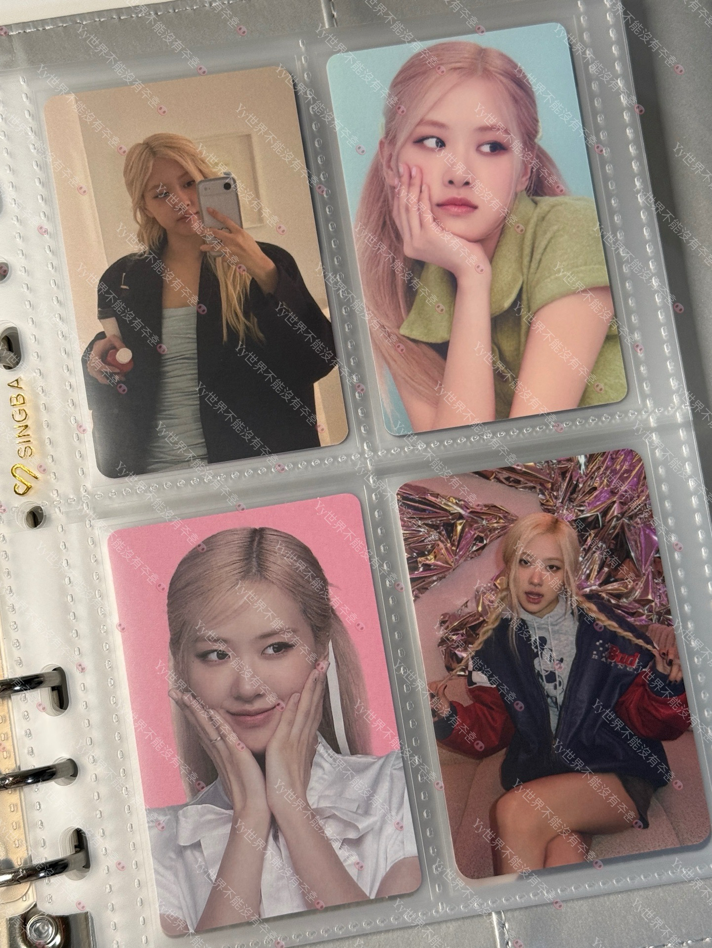 ROSÉ 簽售卡 特典卡