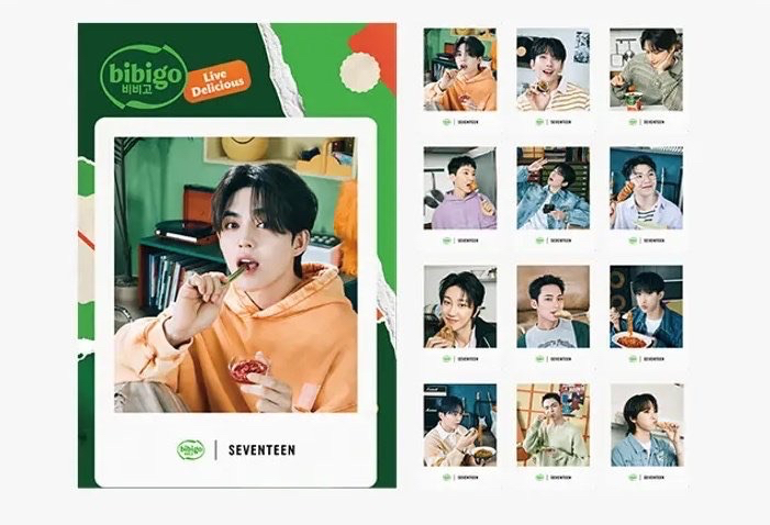 bibigo照片卡 7張