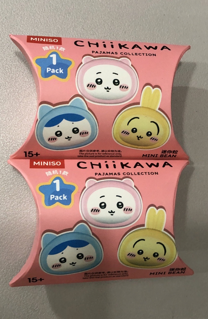 吉伊卡哇 MINISO名創優品聯名萌粒 全新未拆