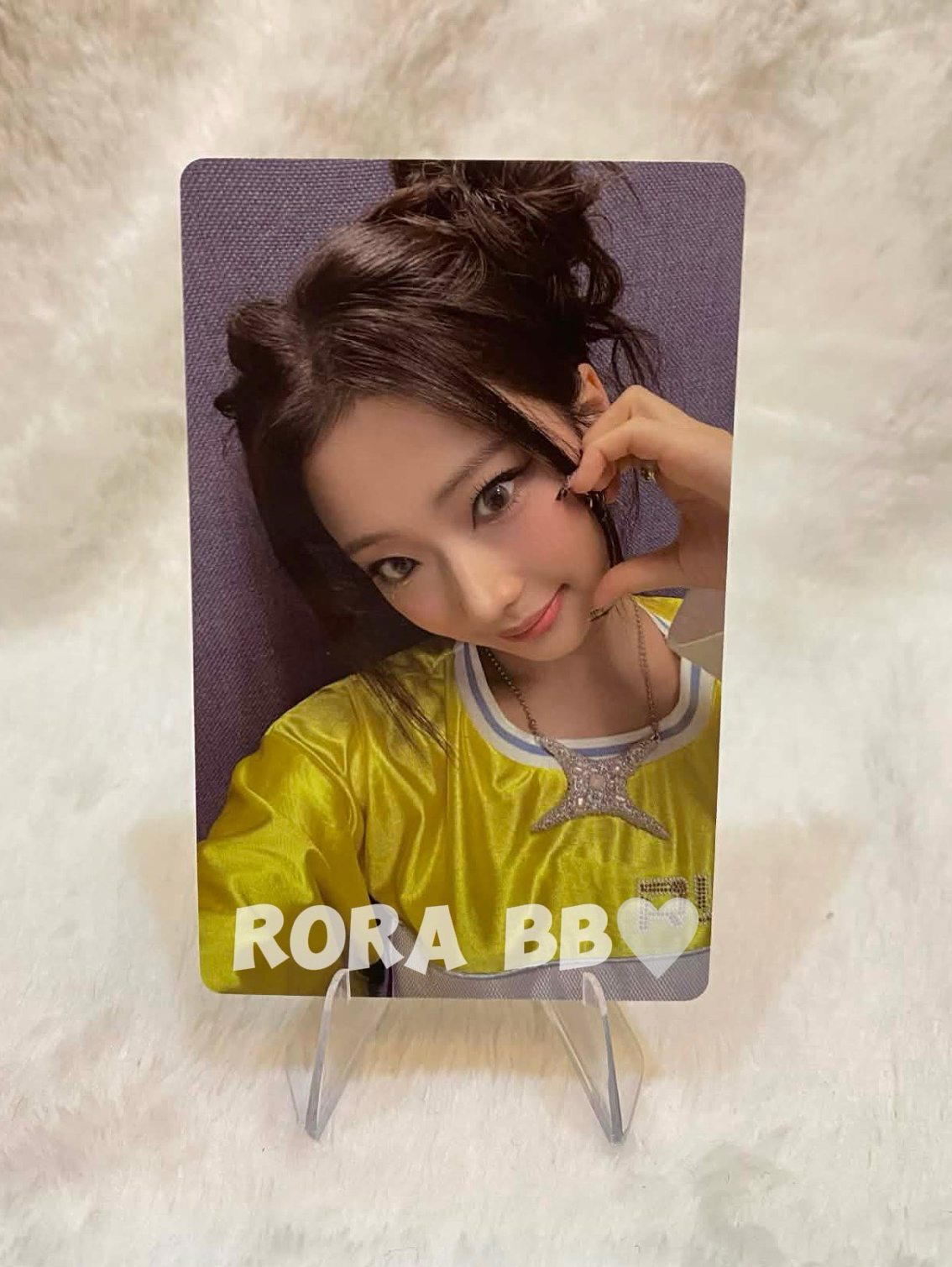 🩵BABYMONSTER RUKA 世巡wvs展會 生日卡