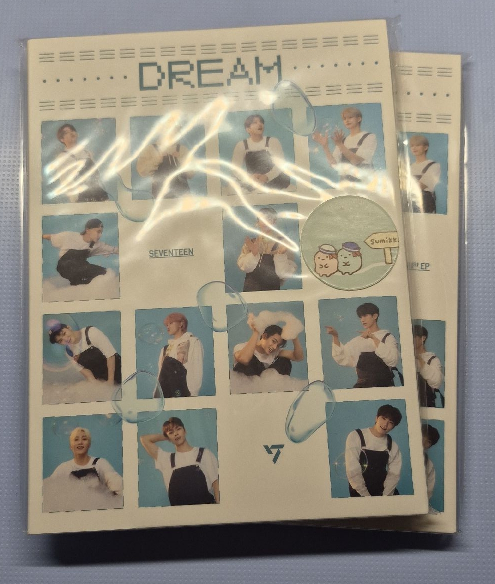 17（一張塑膠膜有貼紙）