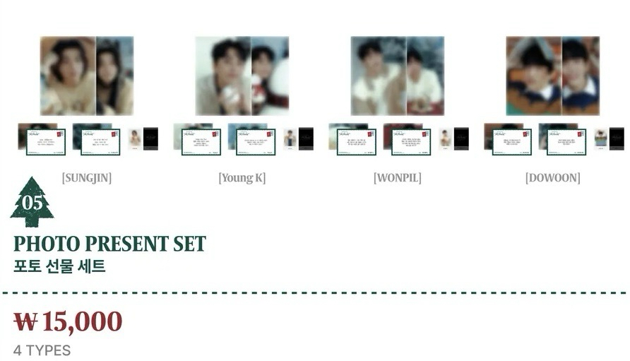 DAY6 2024 The Present 度云 照片組