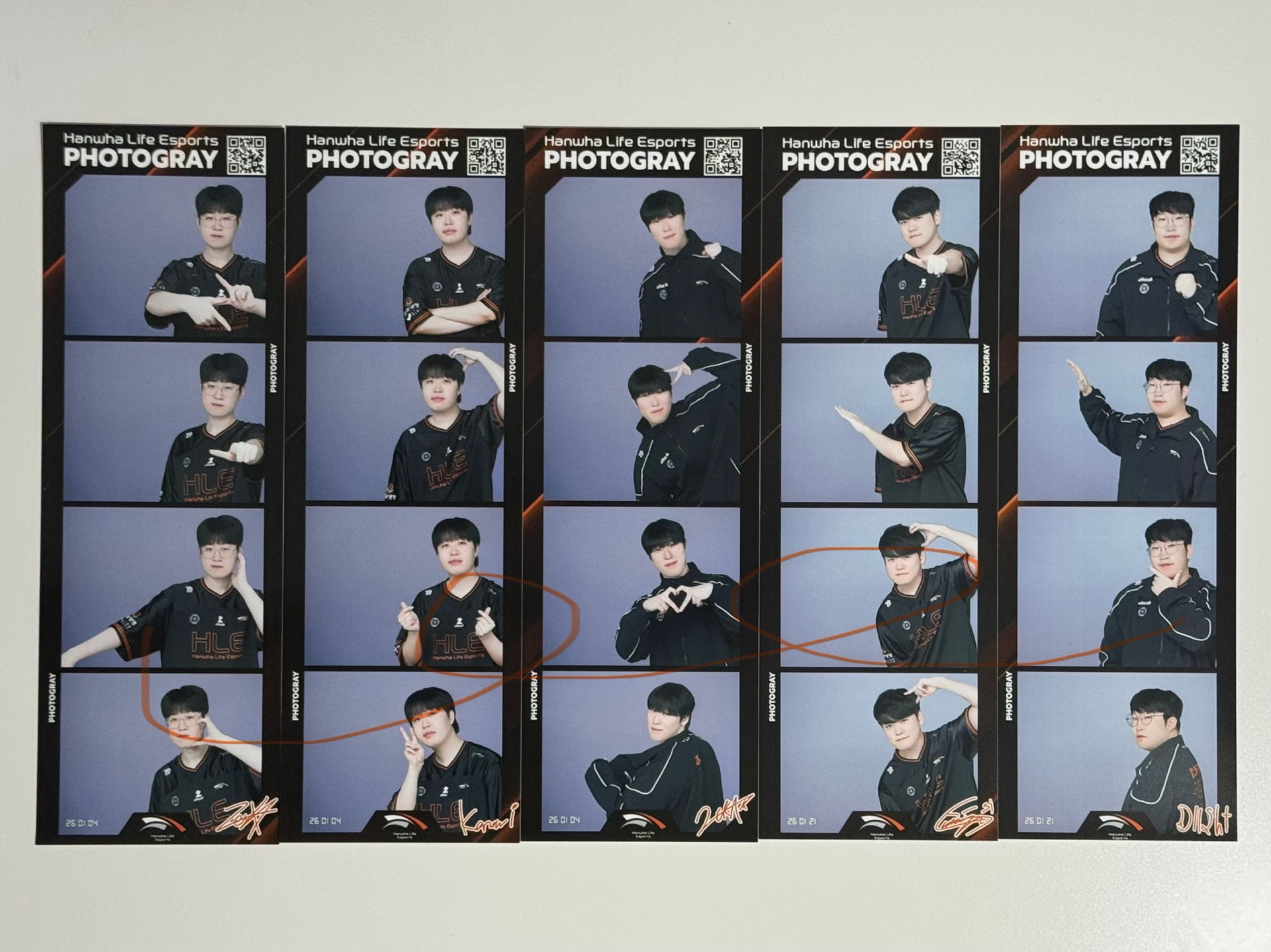 韓華 拍貼 人生四格