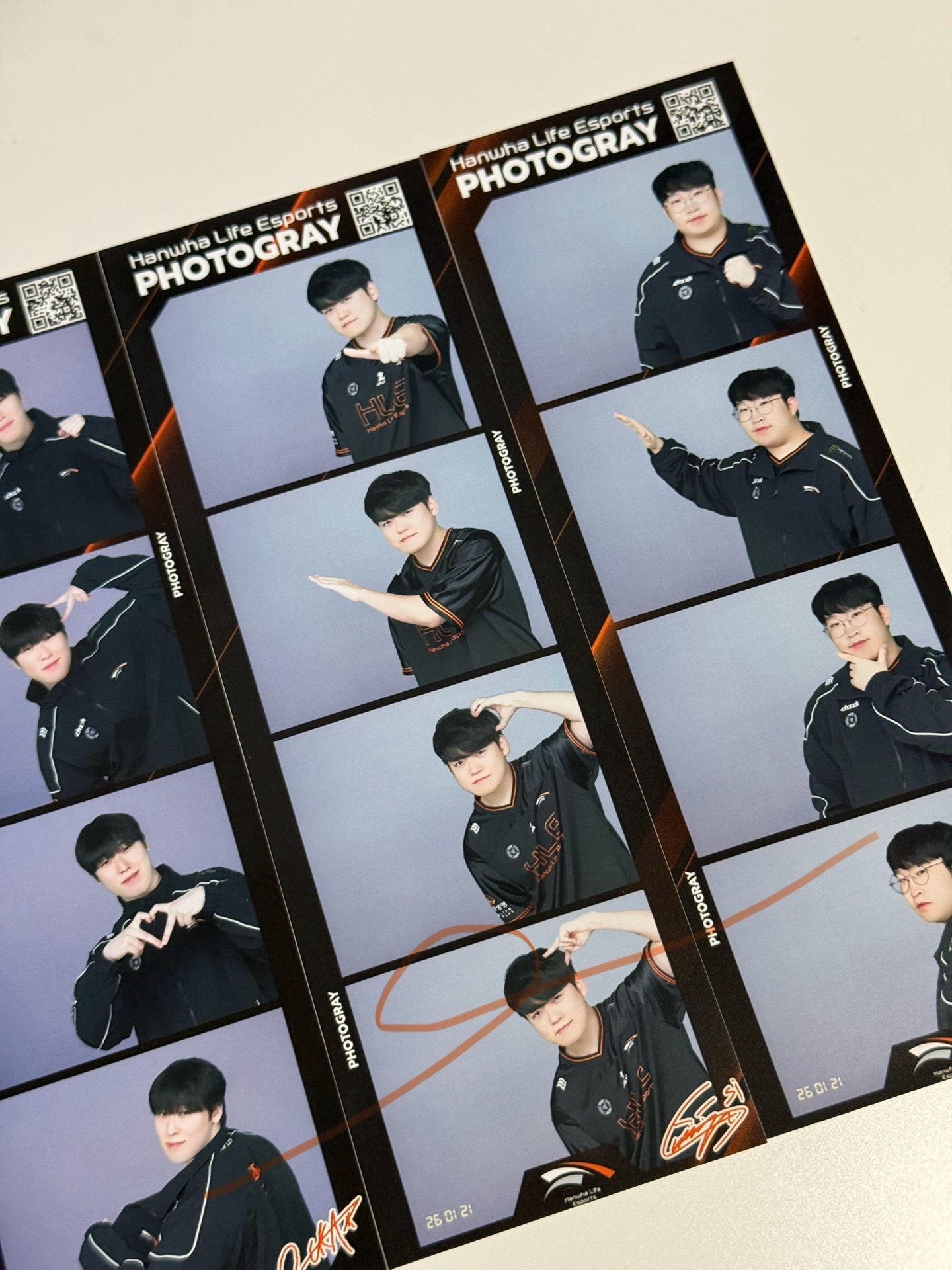 韓華 拍貼 人生四格