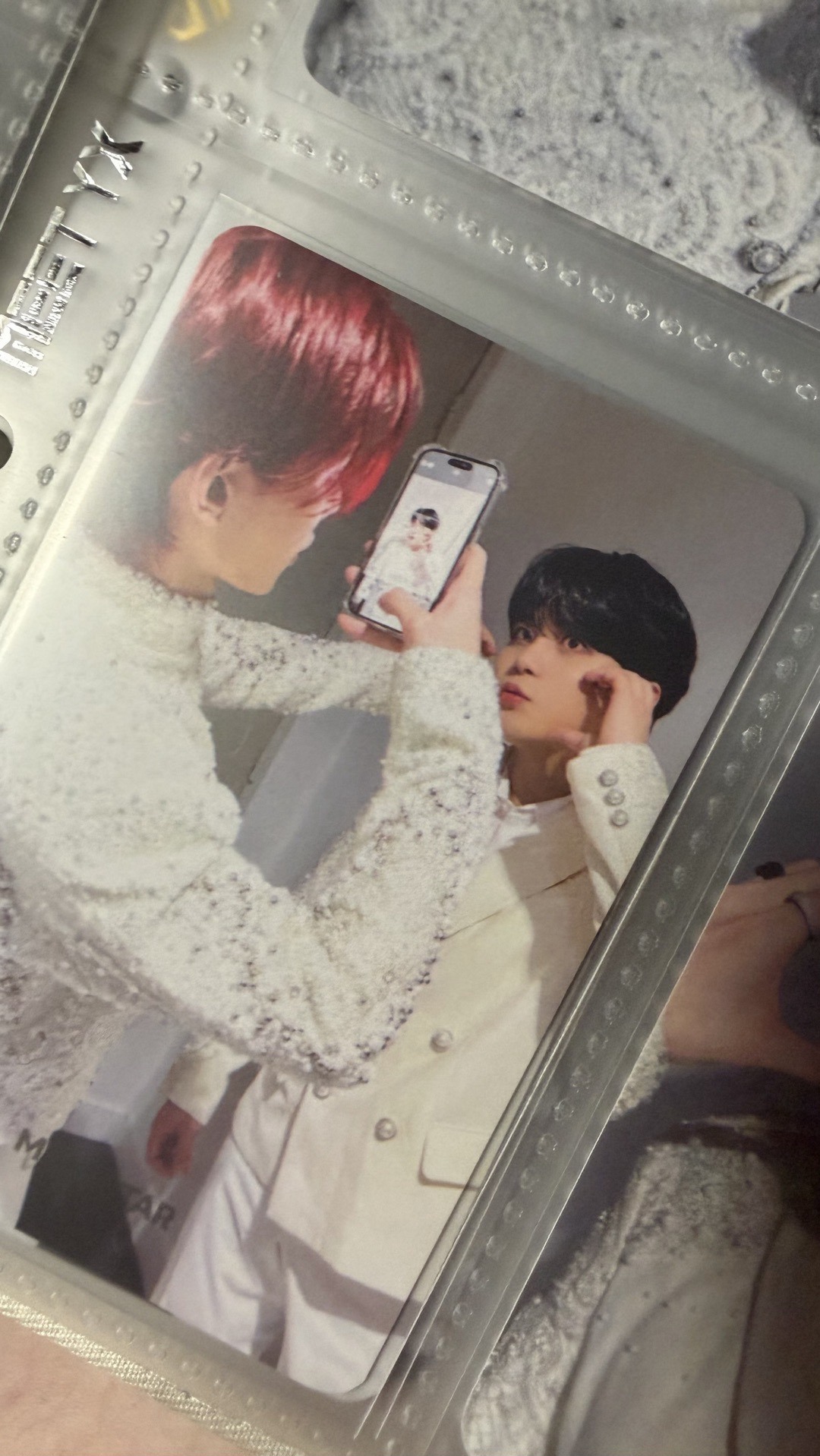 鍾尚互拍雙面卡