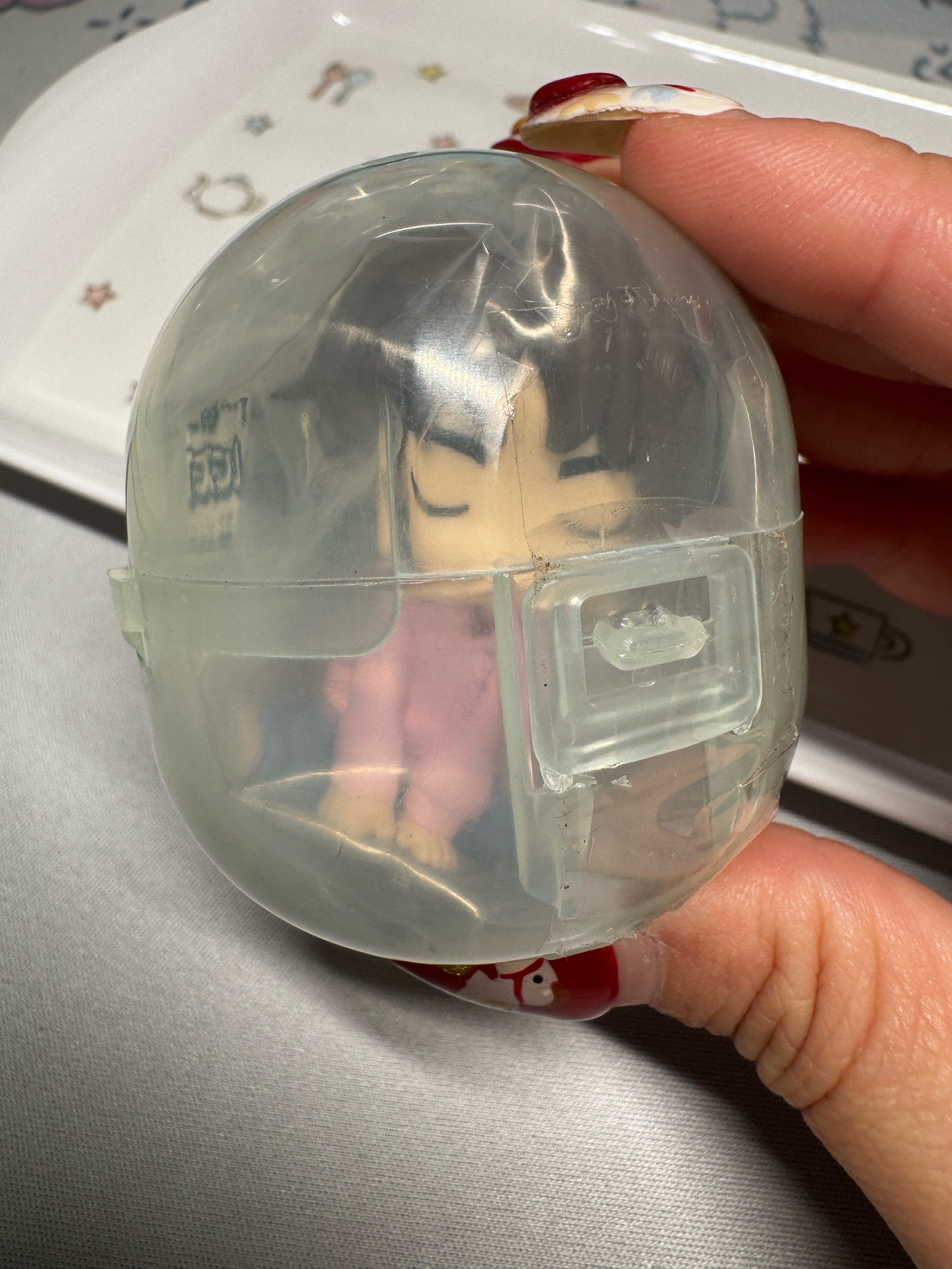 TXT 扭蛋 TAKARA TOMY 坐姿