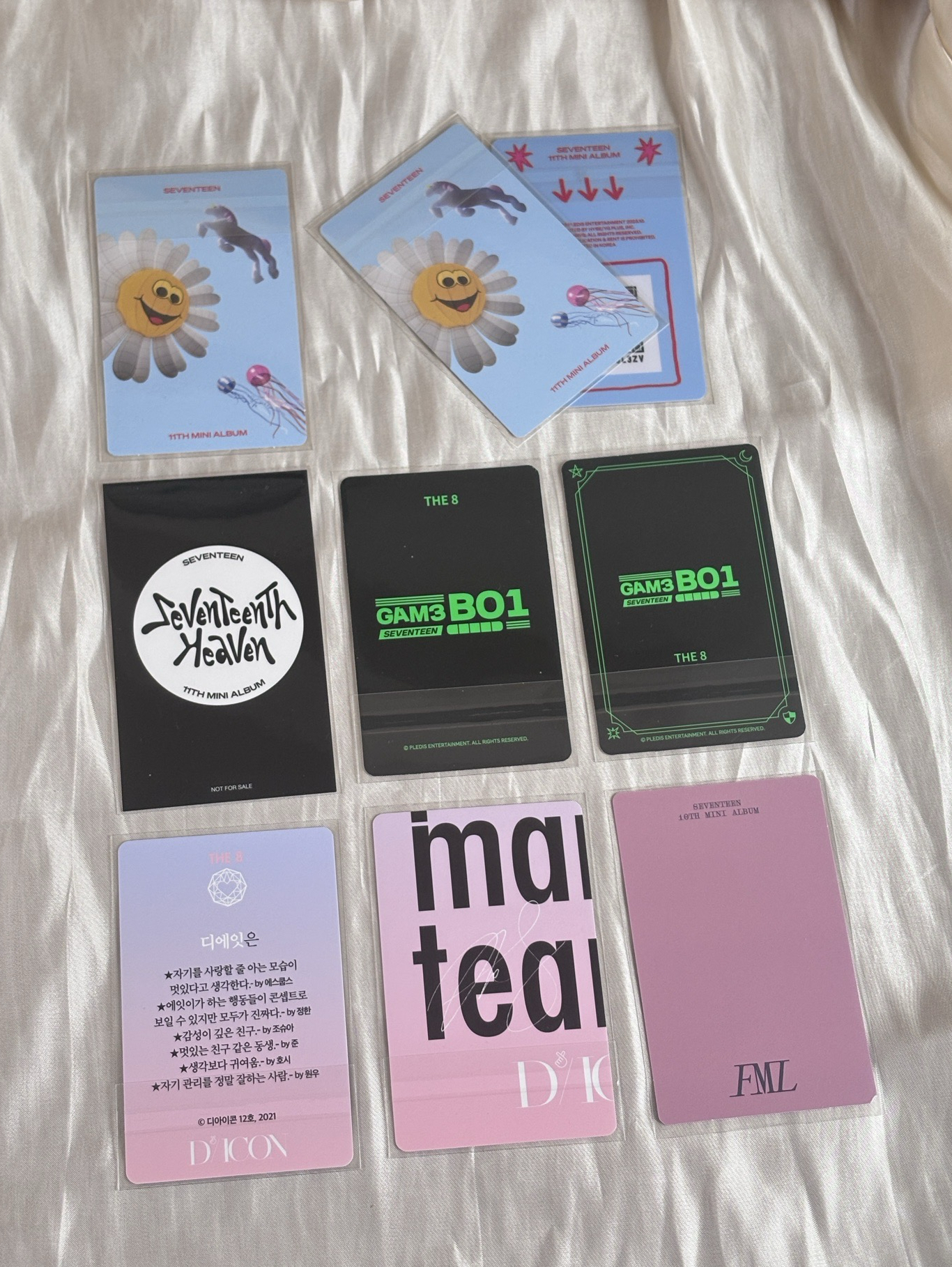 ［SEVENTEEN］八盤 ˗ˏˋ ꒰ ♡ ꒱ ˎˊ˗