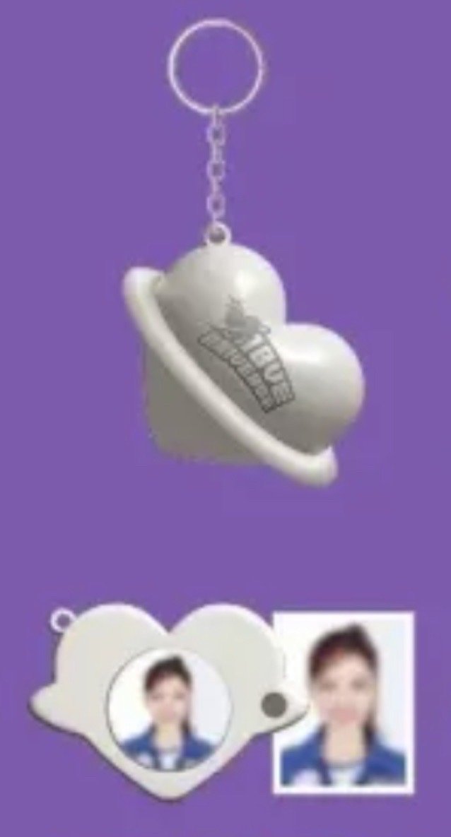 娜璉 10週年愛心吊飾 含大頭照 全新