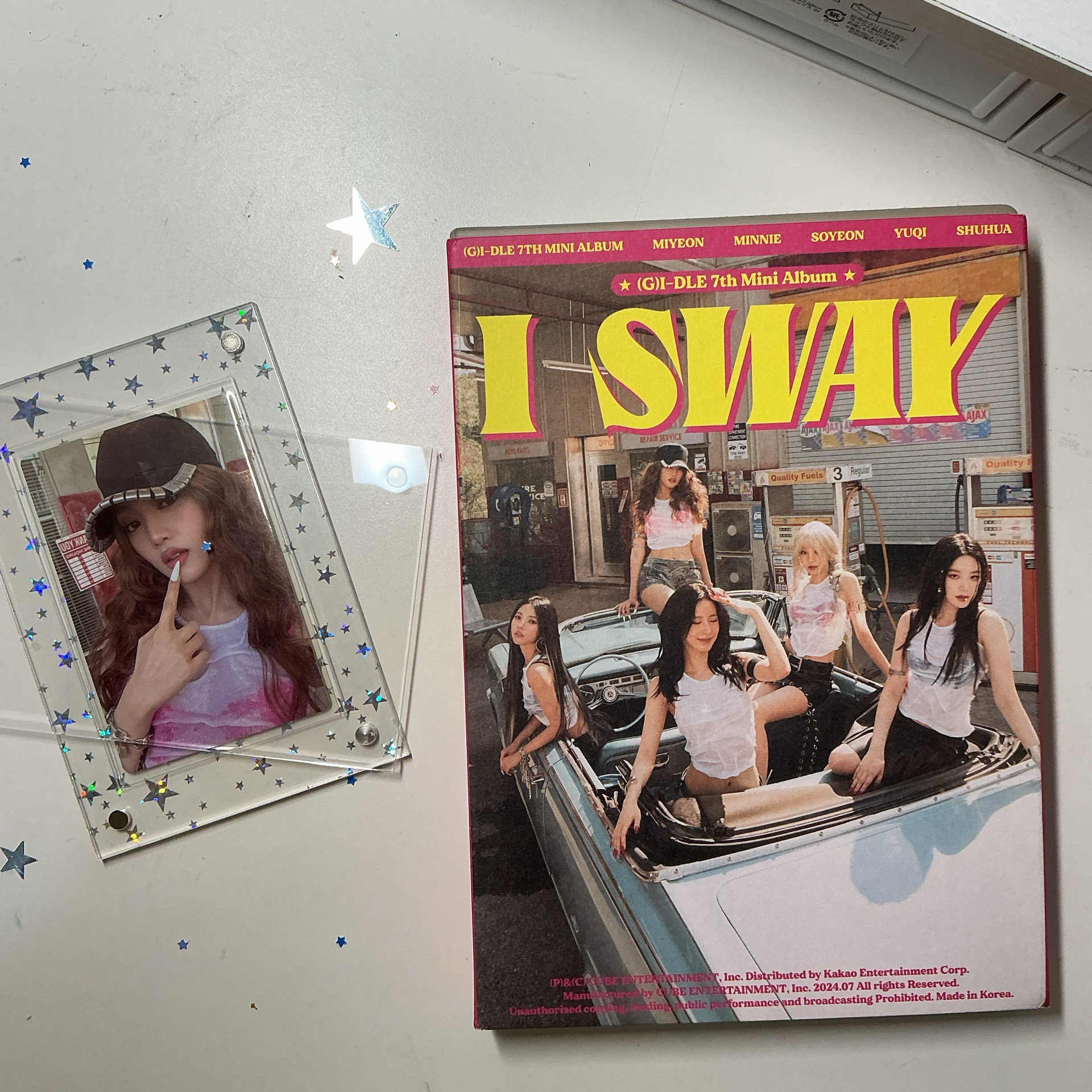 i-dle 專輯小卡💽