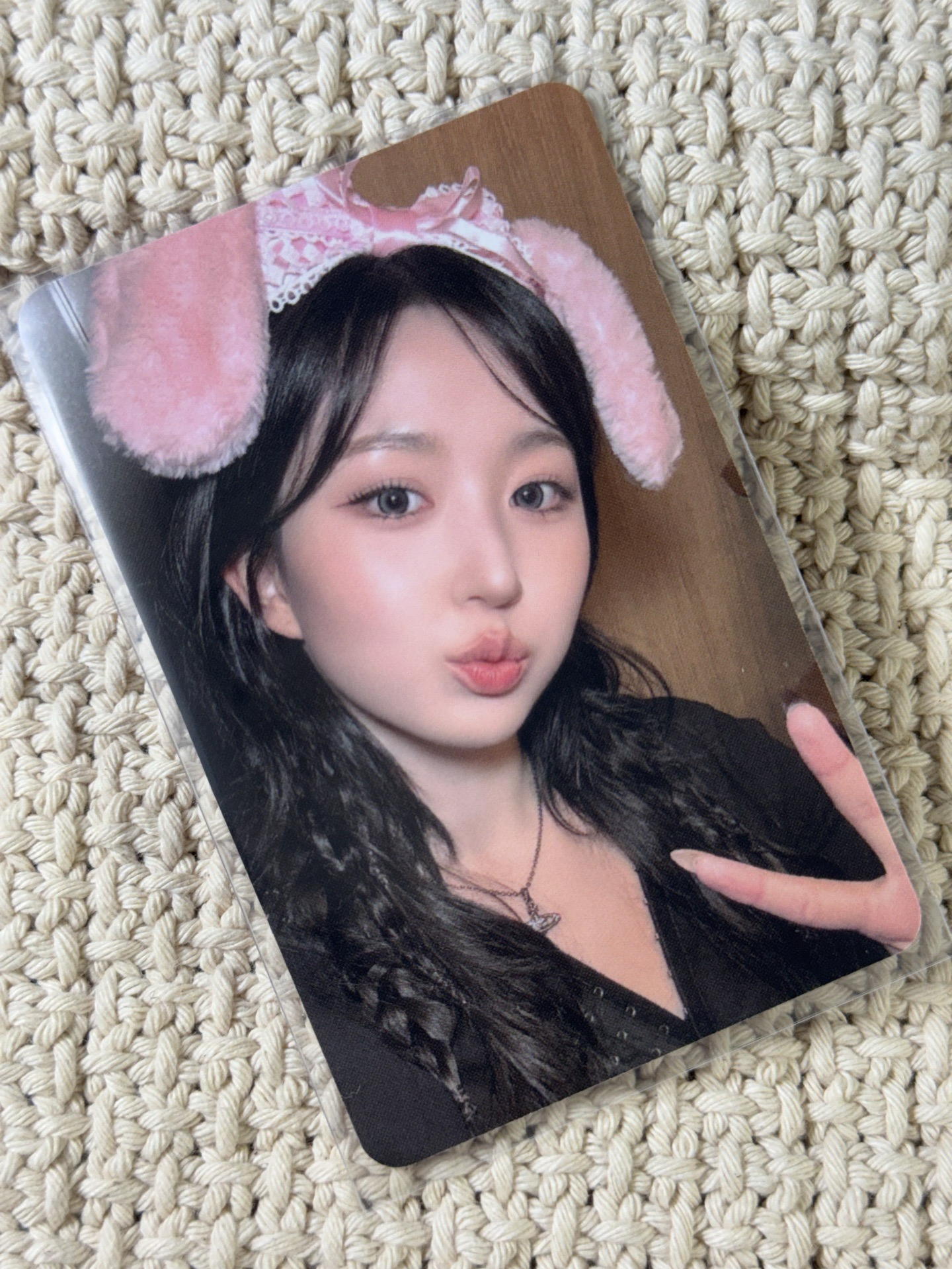 兔子大王嫄 STICK OUT sr 簽售卡 星河