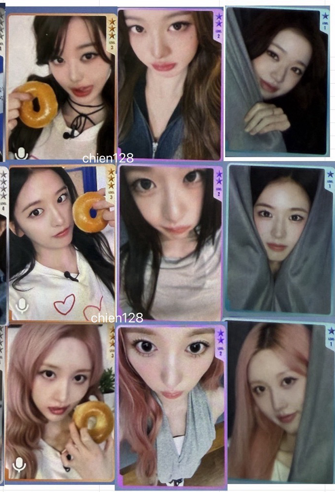 (預購)IVE REVIVE+星光卡 1到3星套出