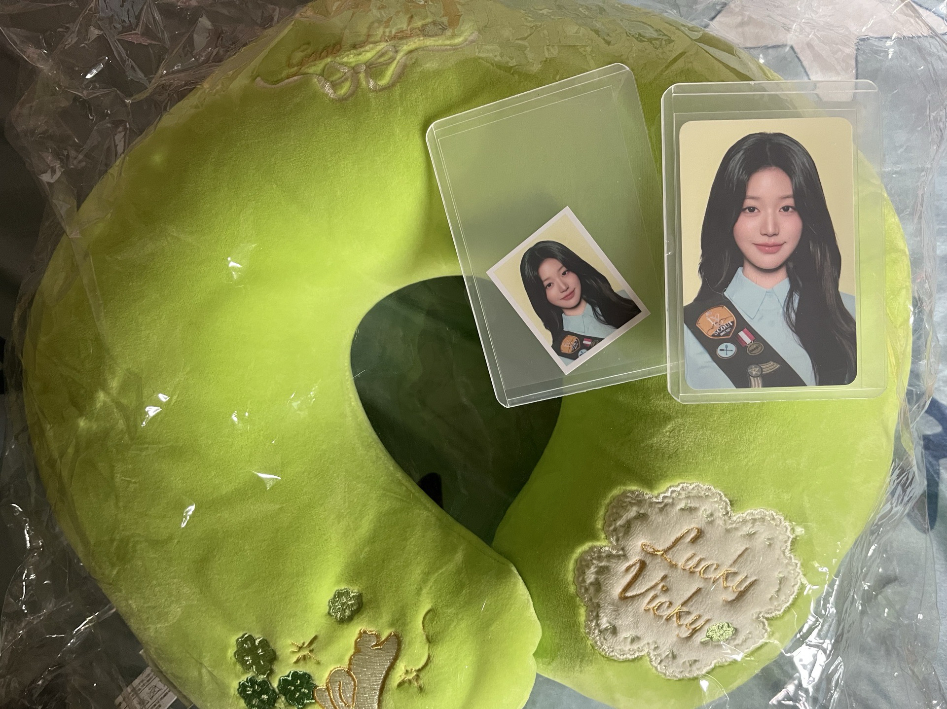 25’ FC IVE SCOUT 員瑛 幸運草抱枕 