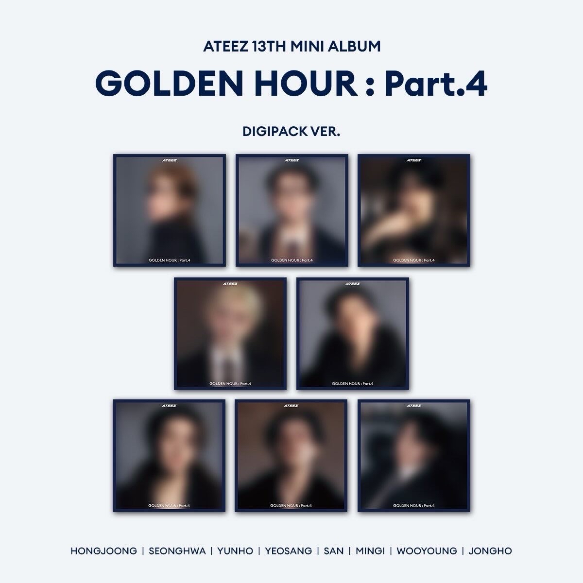 ATEEZ Golden Hour Part.4 未拆單封 現貨