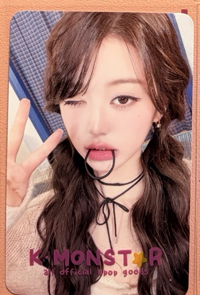 IVE SECRET km 簽售卡 員