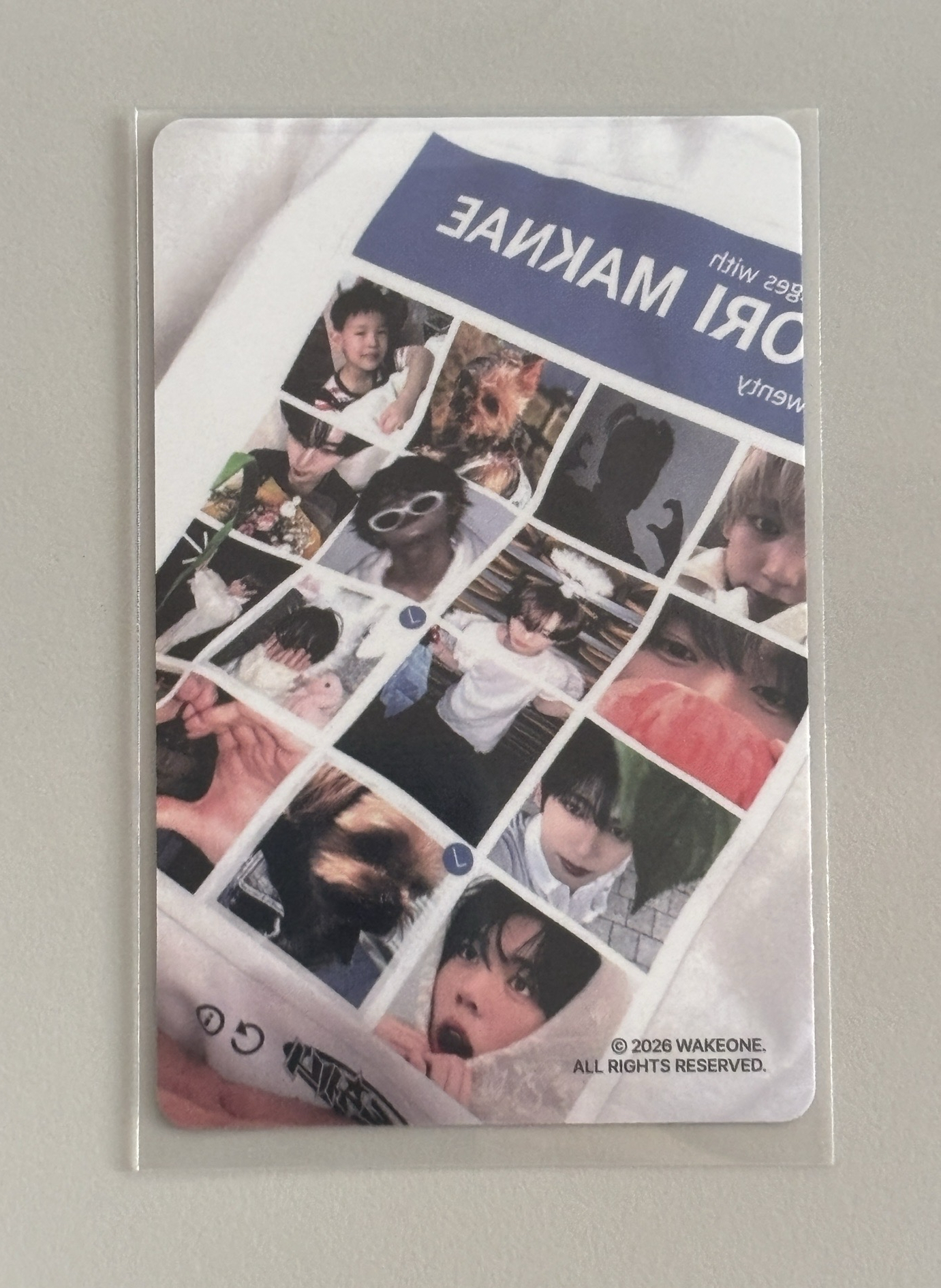 韓維辰生日禮小卡