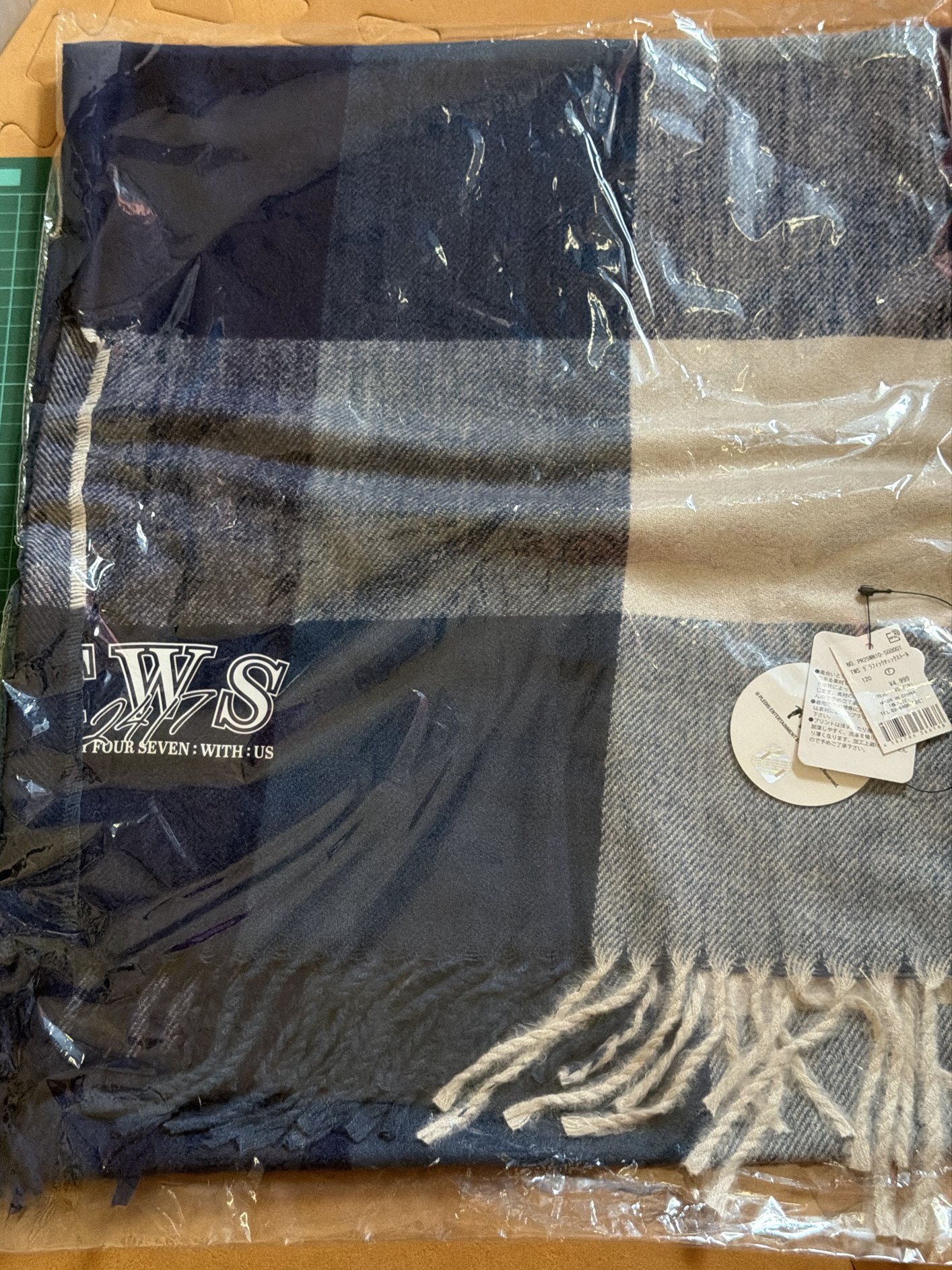 WEGO 冬季聯名 圍巾 