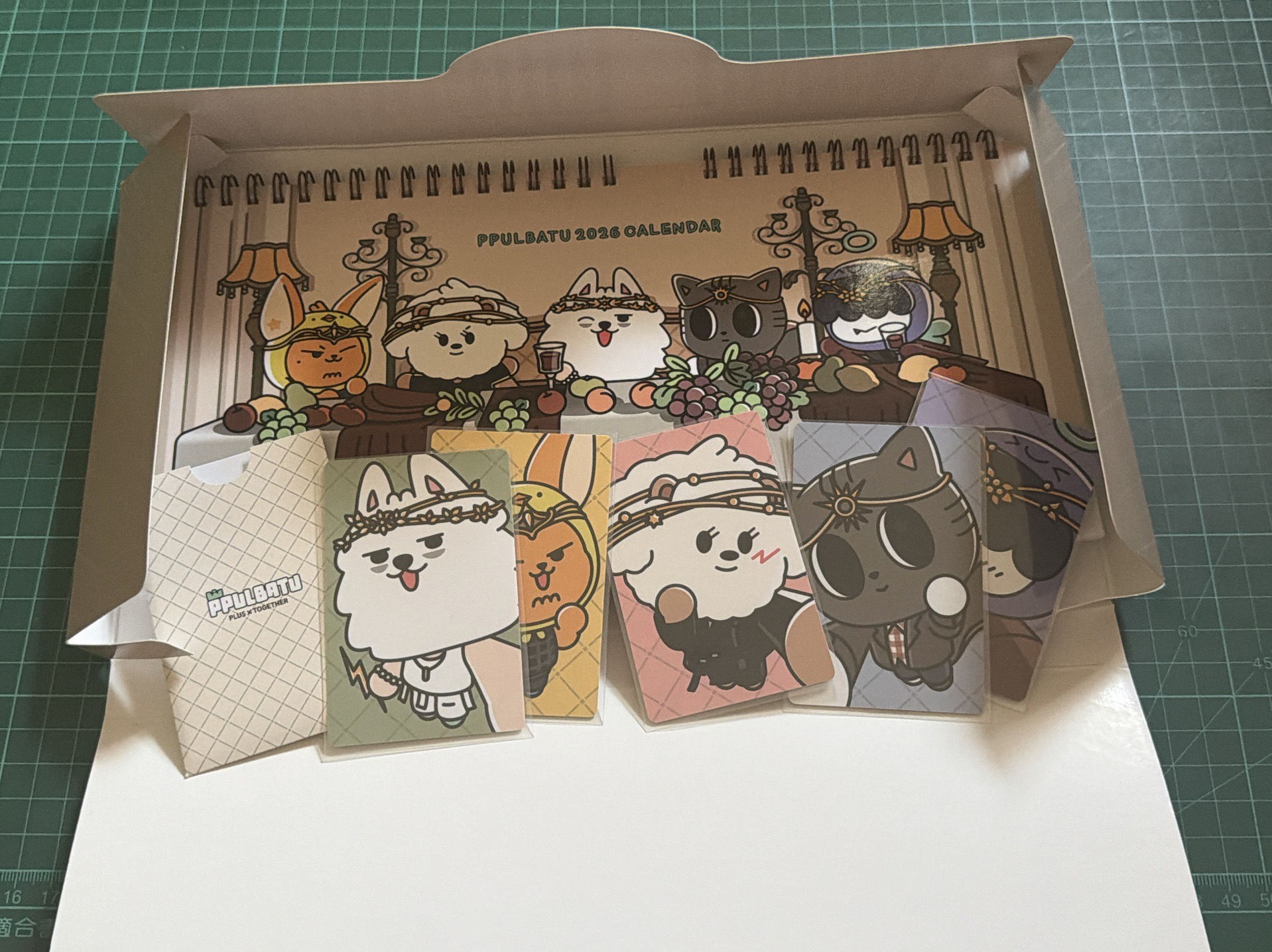 2026 年曆 PPULBATU 年曆 （含小卡）