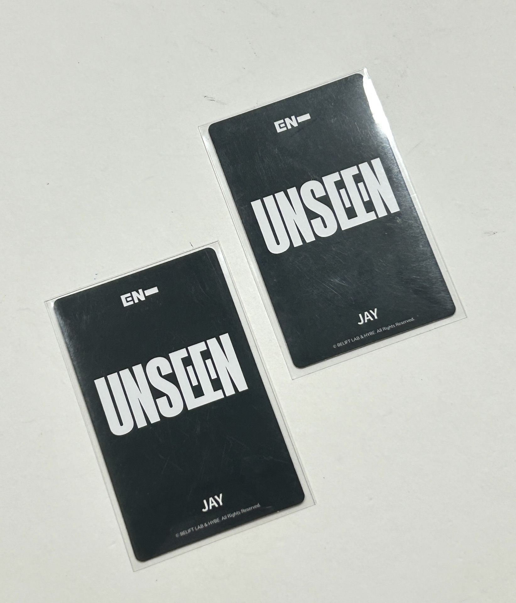 ENHYPEN《UNSEEN》展覽隨機卡 朴綜星jay隨機卡