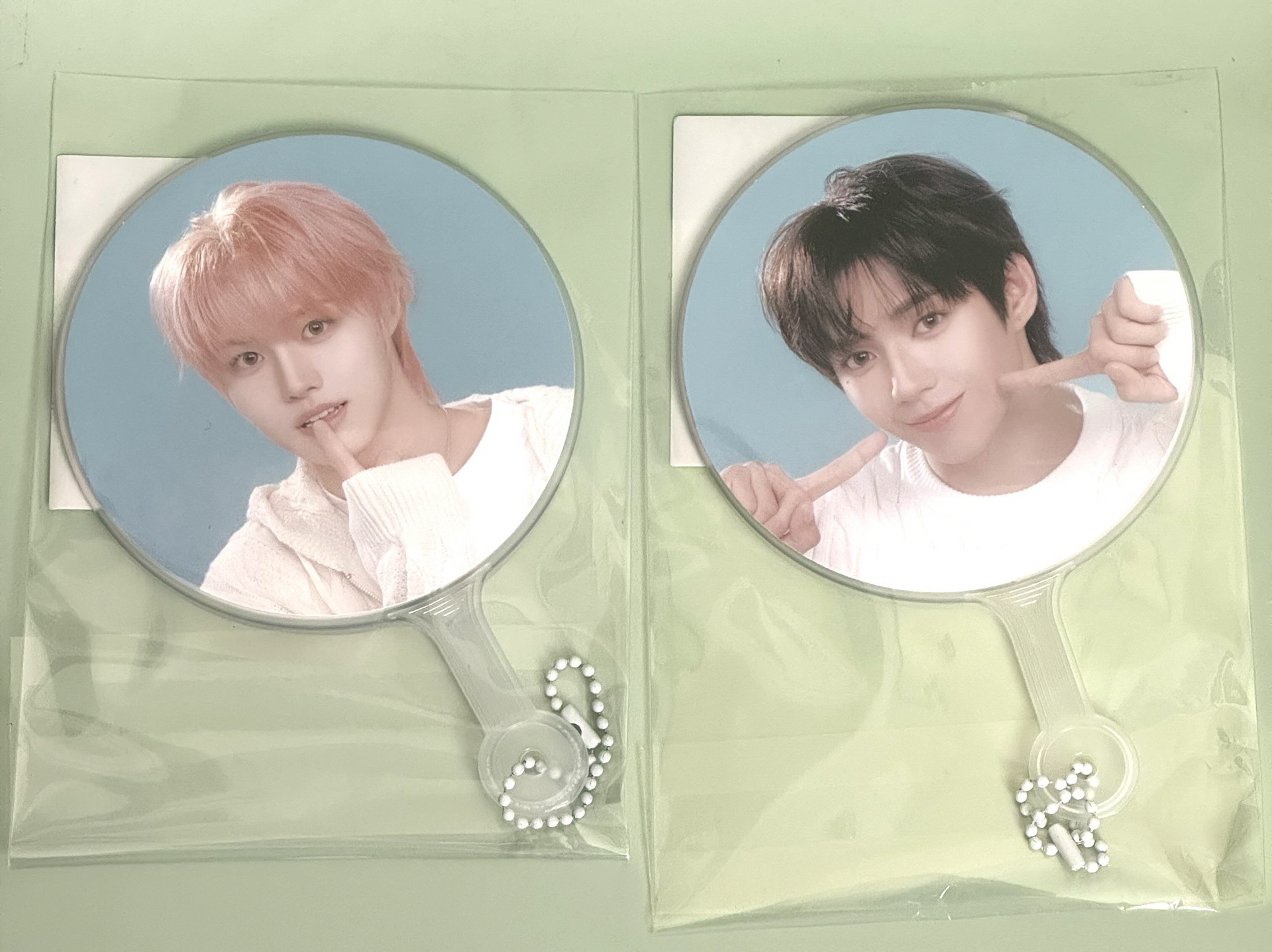 AHOF 飯咪 迷你扇子