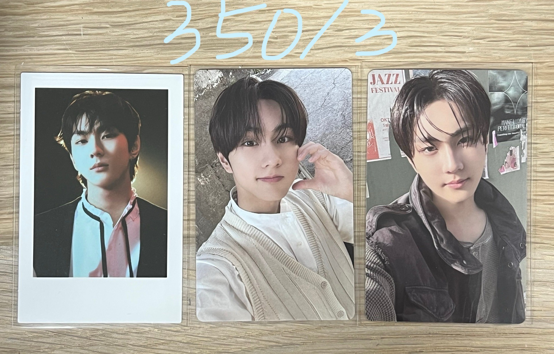 Enhypen 禎元小卡 三張不拆～