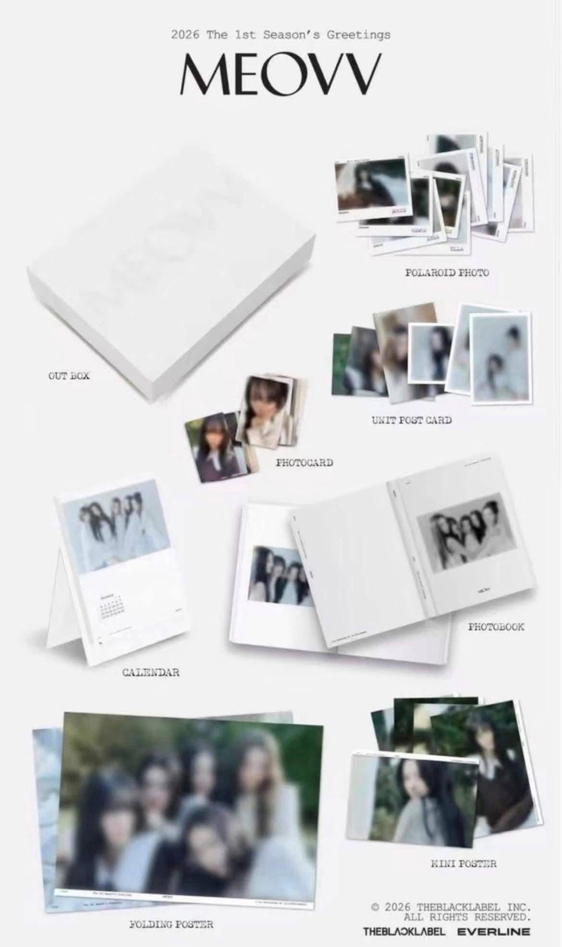 喵🐈‍⬛年曆個人set