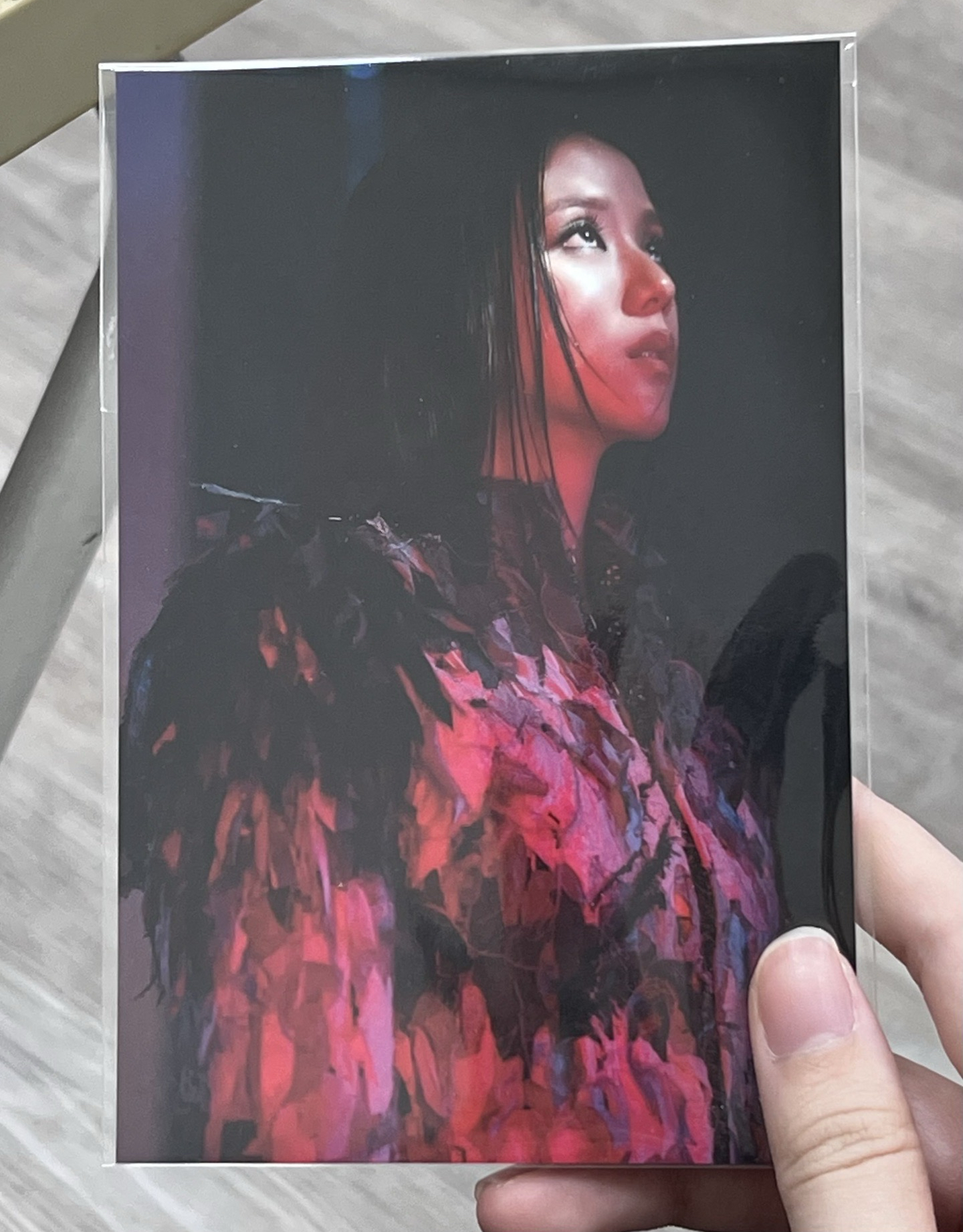 Jisoo滿額明信片 兩天內寄出