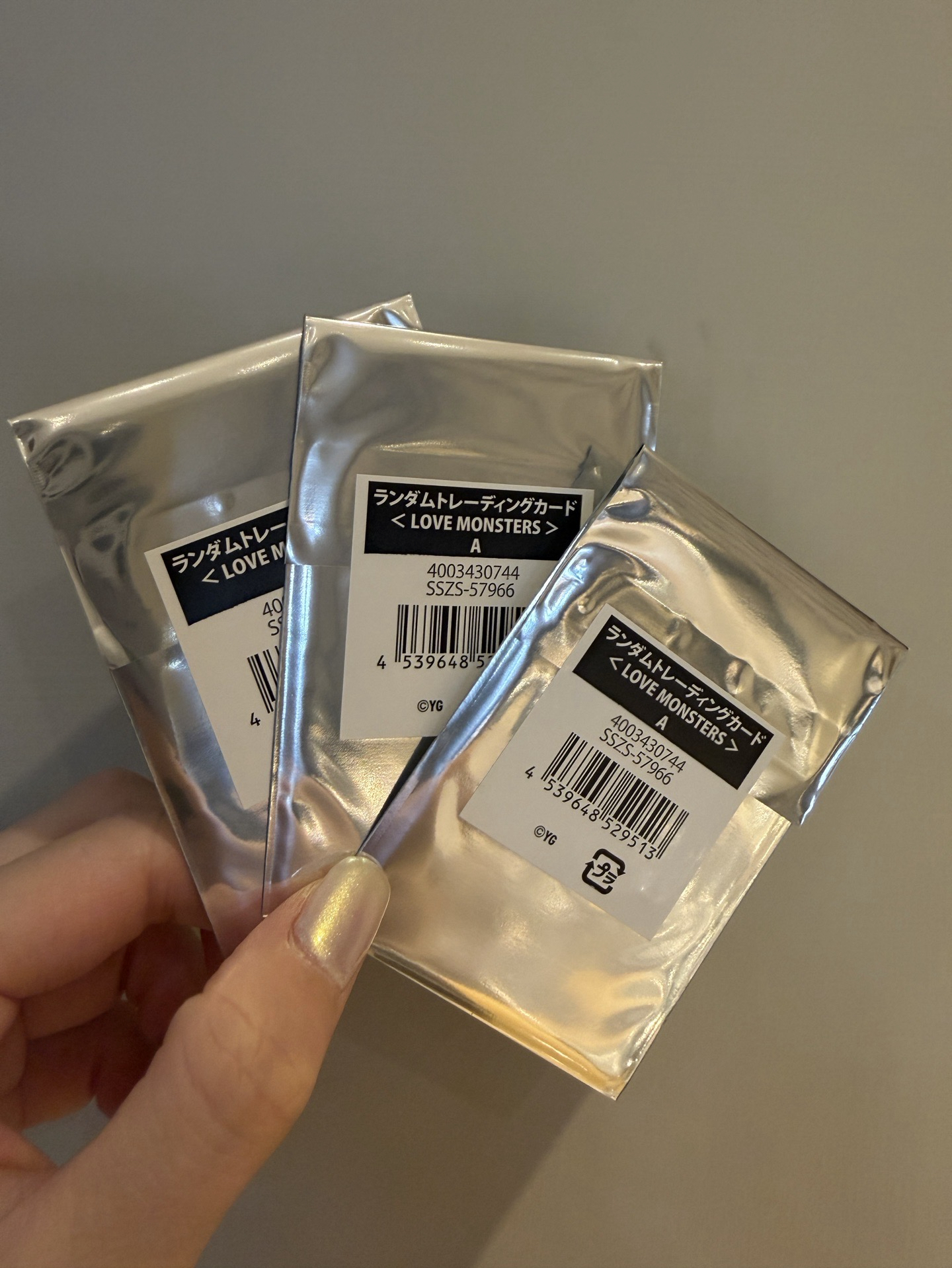 小卡3張（盲抽/未開封）