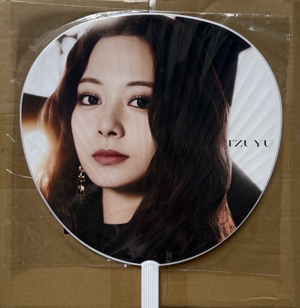 TWICE celebrate 子瑜扇子