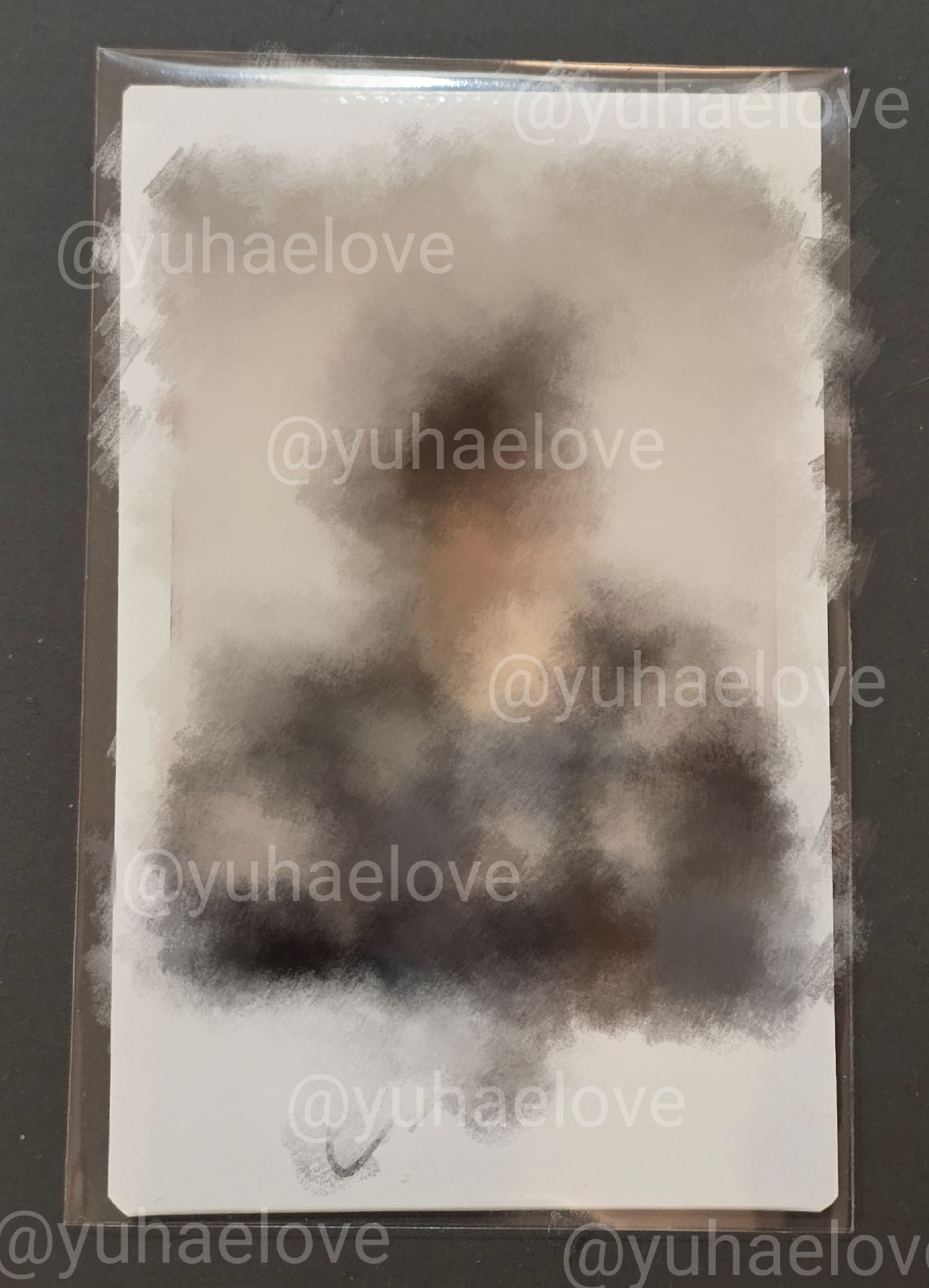 ATEEZ 弘中 親簽拍立得