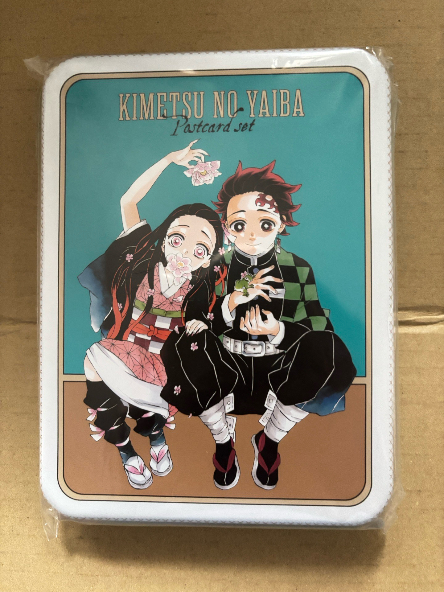 鬼滅之刃原畫展 鐵盒明信片全套