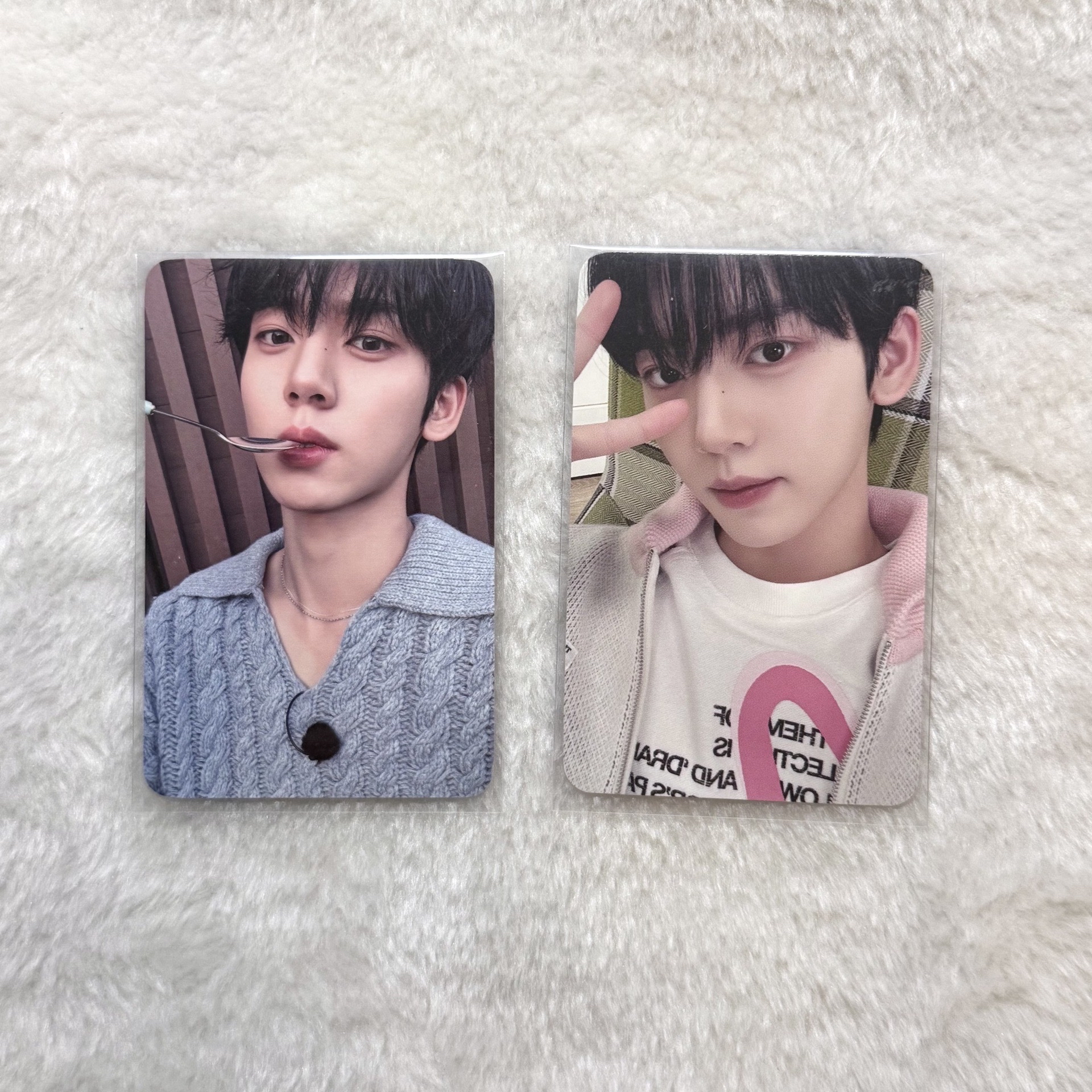 ZB1韓維辰中背卡 用餐禮儀 星河年曆